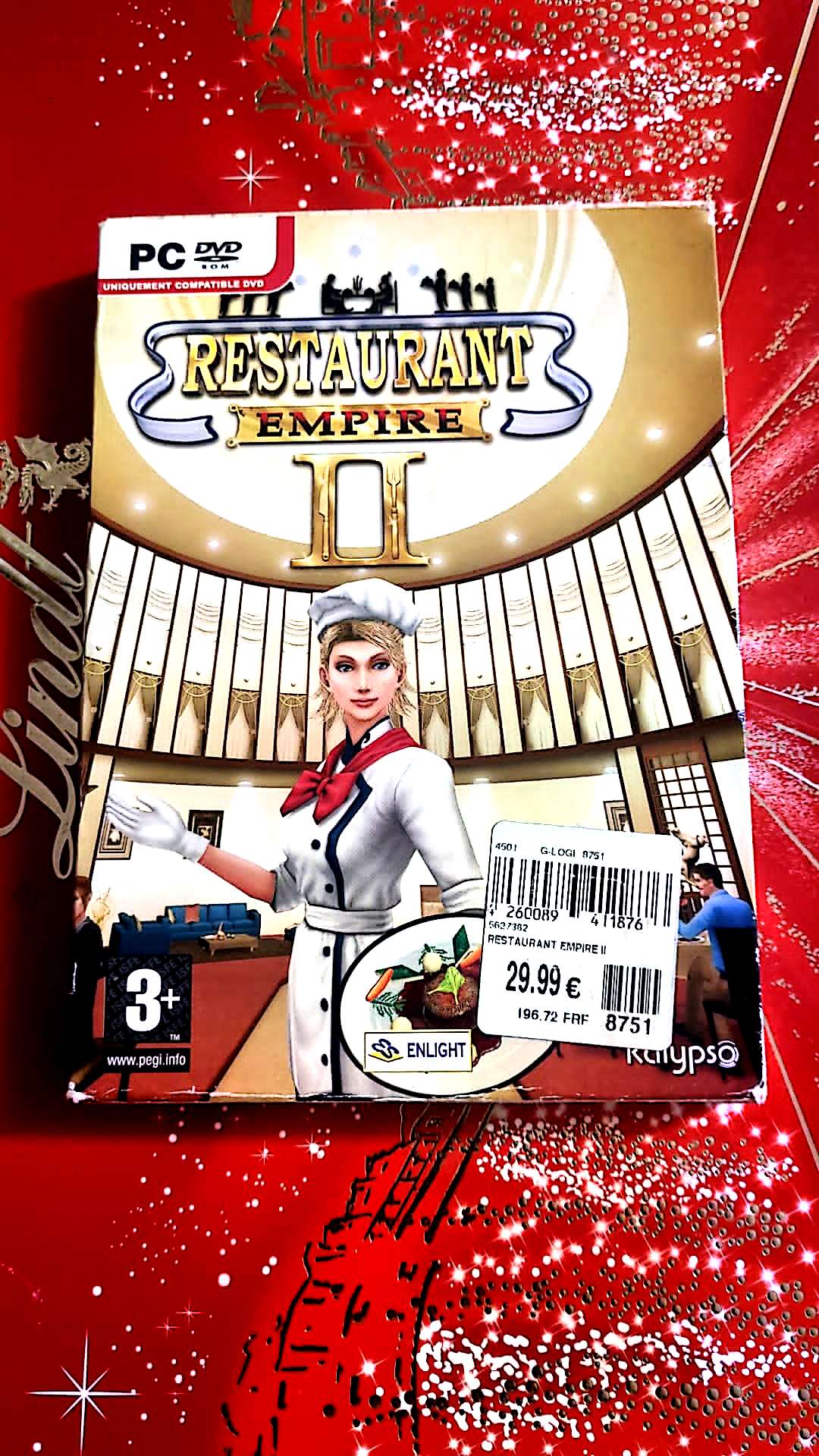 jeu pc restaurant empire II
