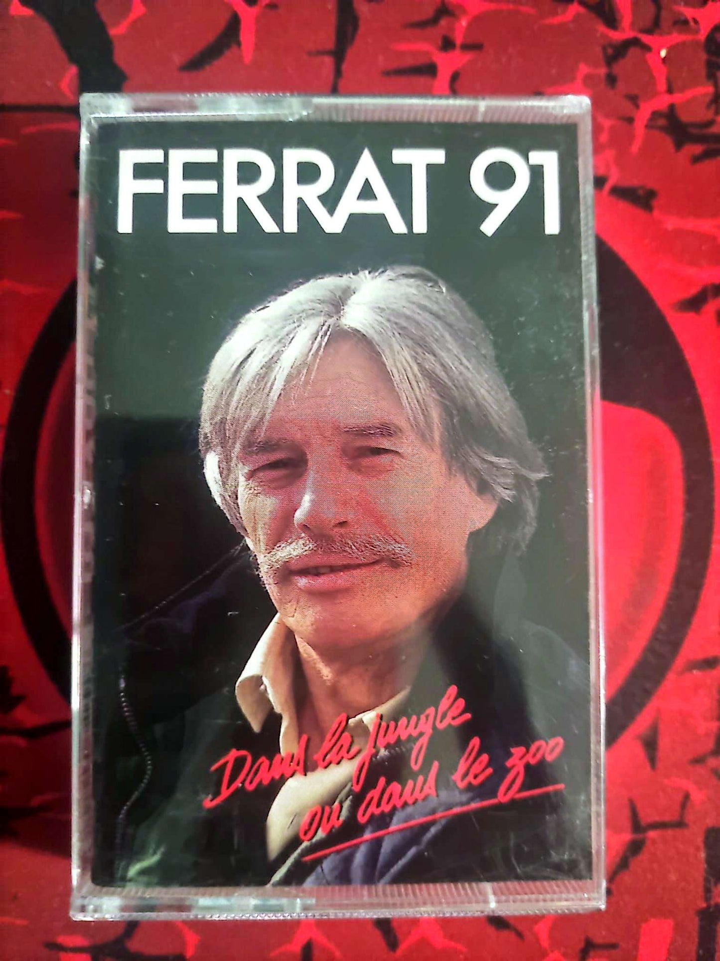 Cassette Audio Jean Ferrat – Ferrat 91 – Dans la jungle ou dans le zoo – Chanson Française – Occasion cassette audio