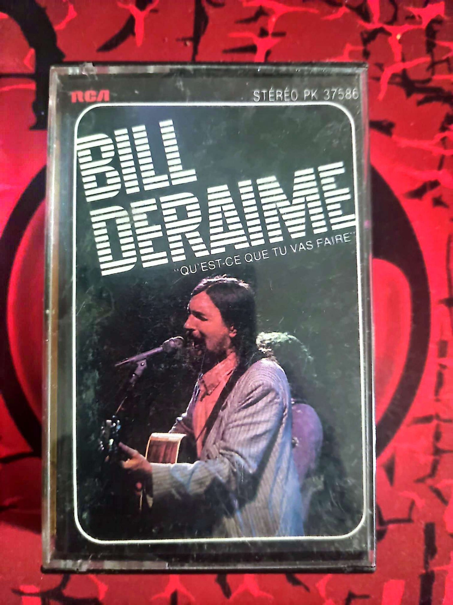 Cassette Audio Bill Deraime – Qu’est-ce que tu vas faire – Chanson Française – RCA cassette audio