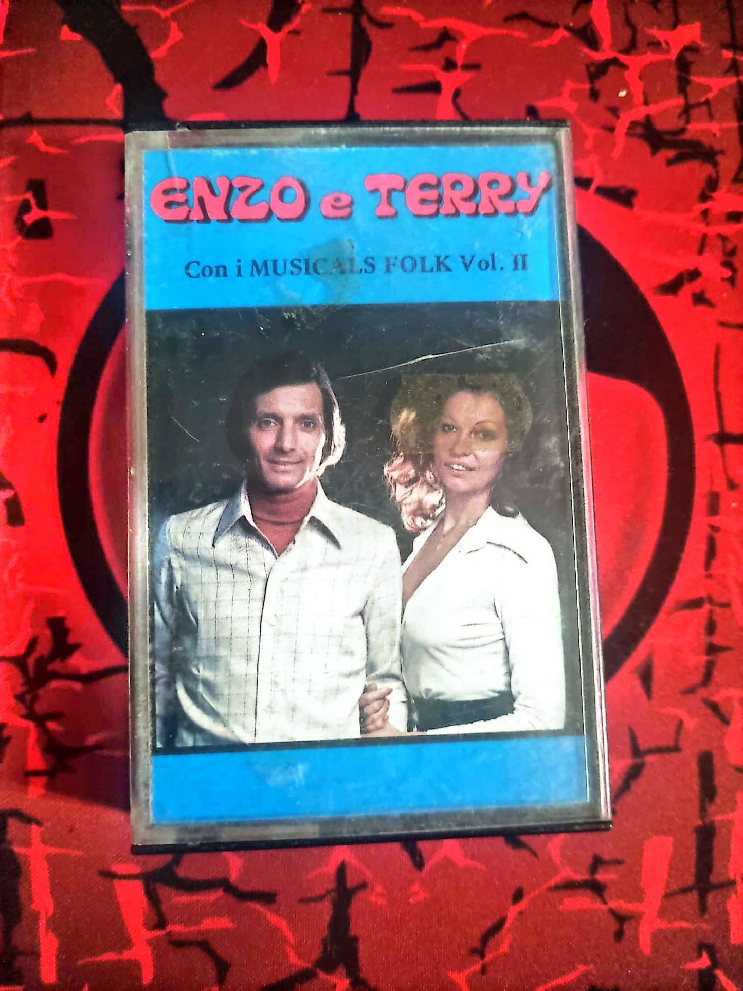 Cassette Audio Enzo e Terry – Con i Musicals Folk Vol. II – Musique Folk Italienne – Vintage cassette audio