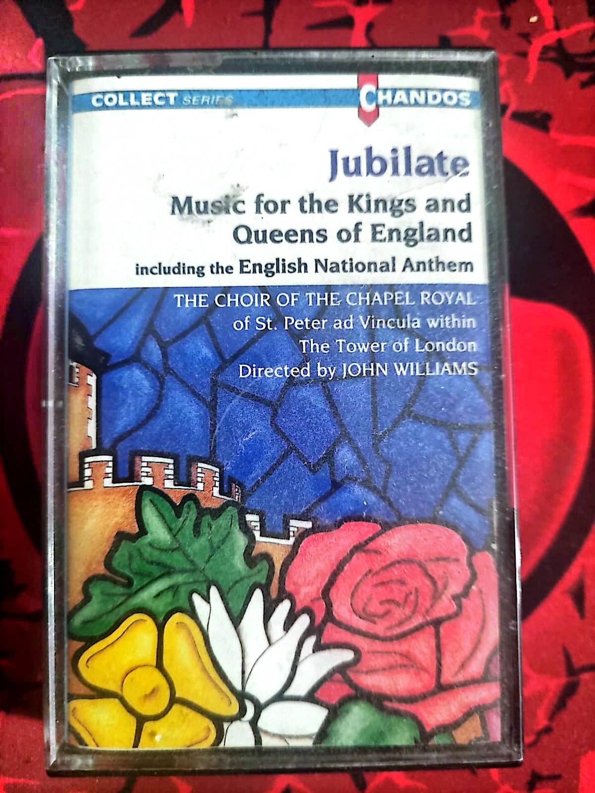 Cassette Audio Jubilate – Music for the Kings and Queens of England – Musique Chorale Classique – Anglais cassette audio