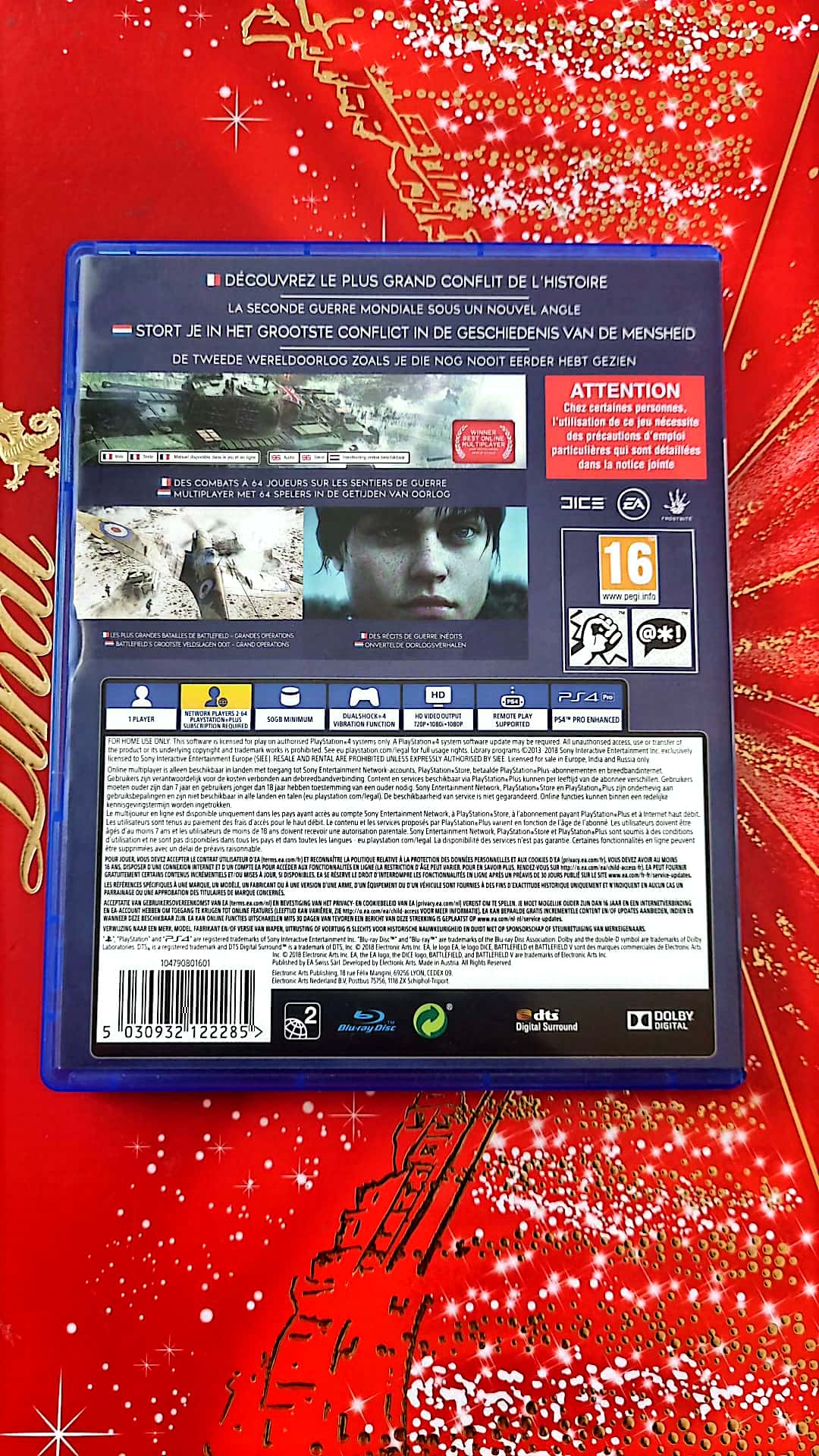 Jeu vidéo PS4 : battlefield v ps4