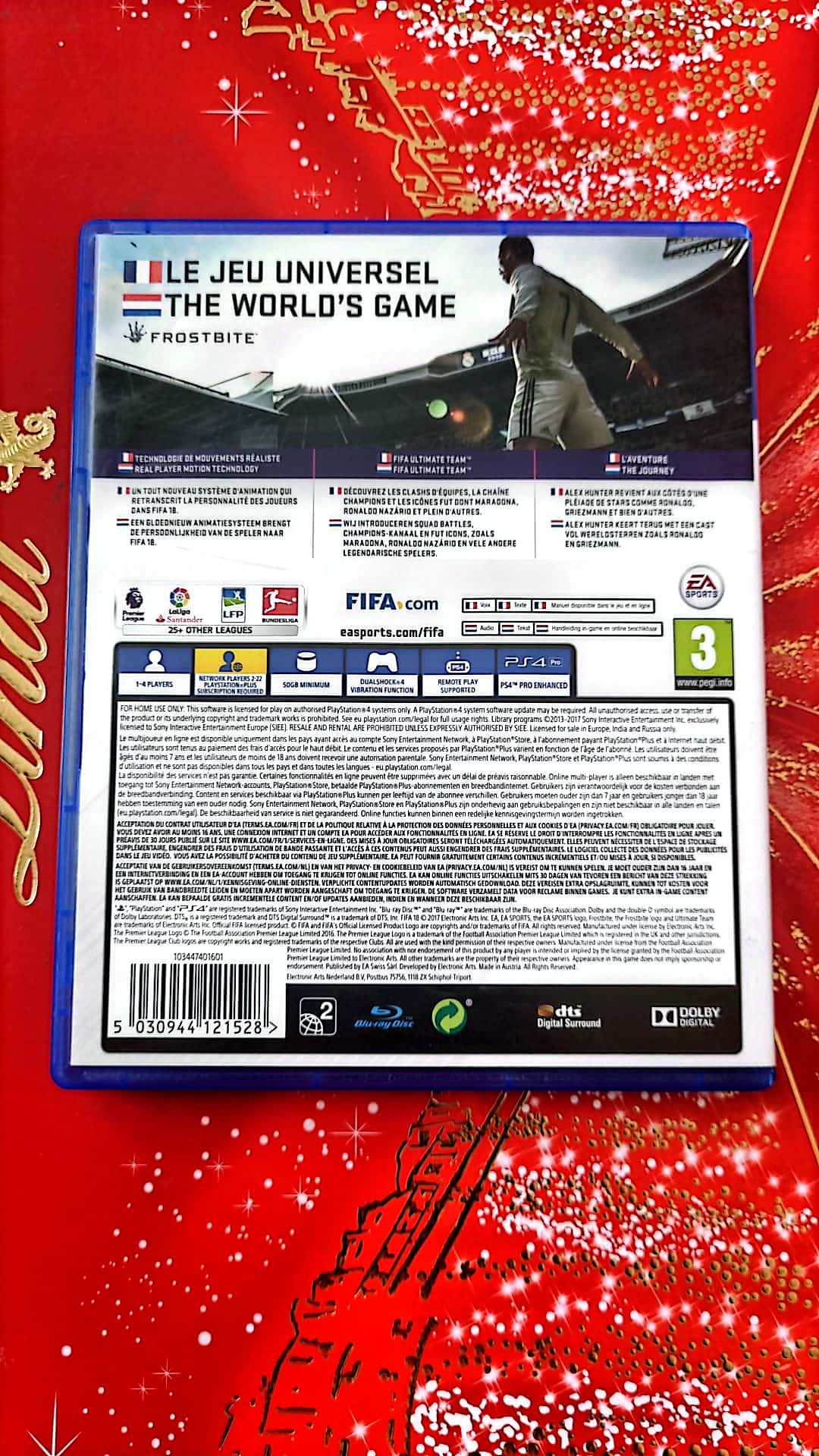 Jeu vidéo PS4 : FIFA 18 ps4