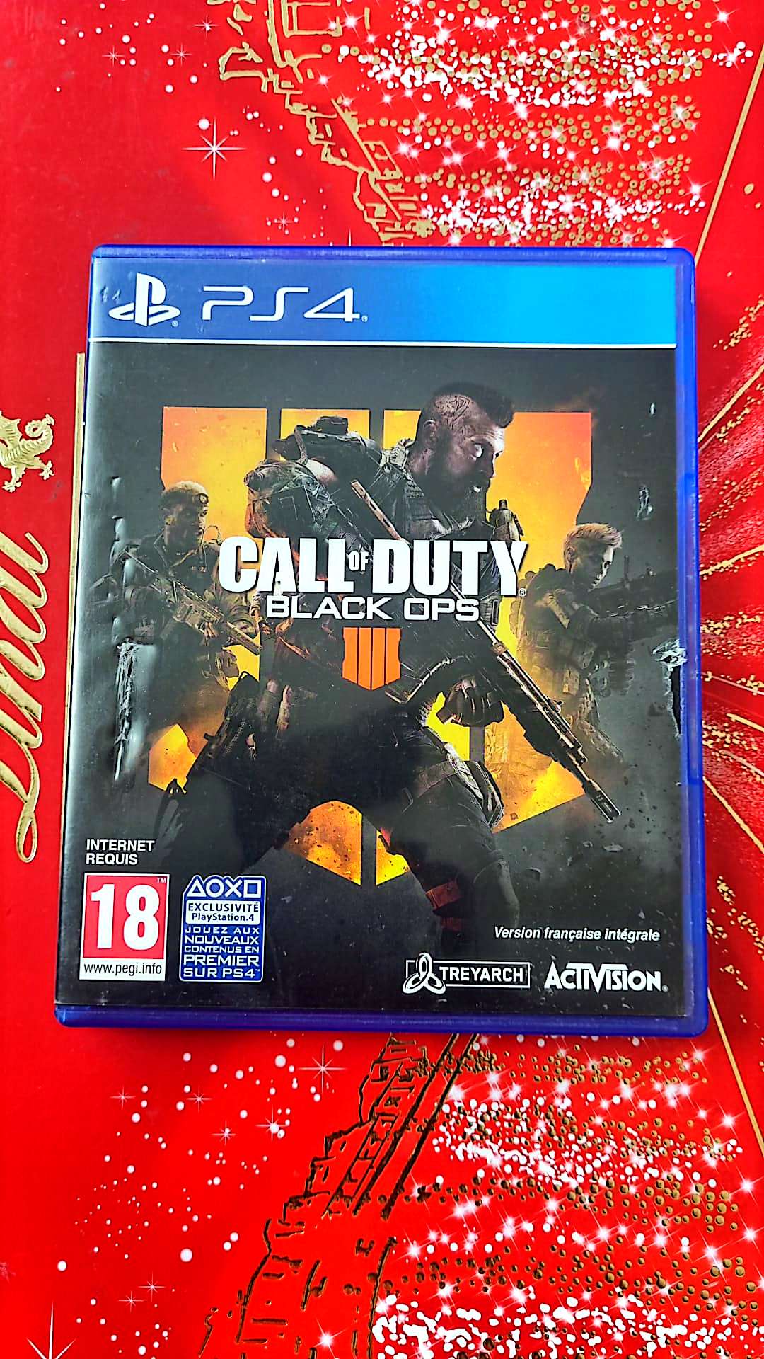 Jeu vidéo PS4 : call of duty black ops PS4