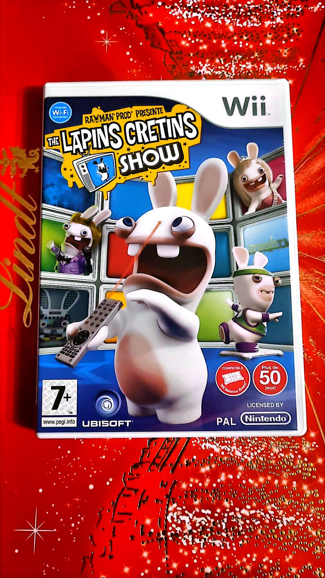 Jeu vidéo Wii : the lapins Crétins Show
