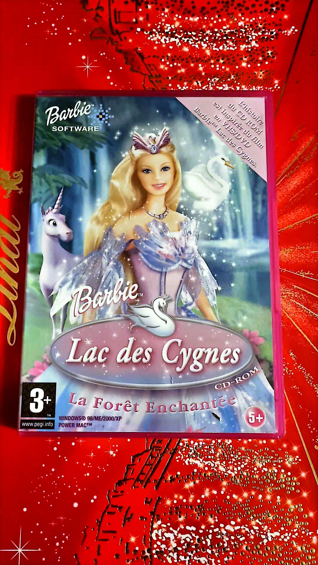 Jeu vidéo PC : barbie lac des cygnes la forêt enchantée
