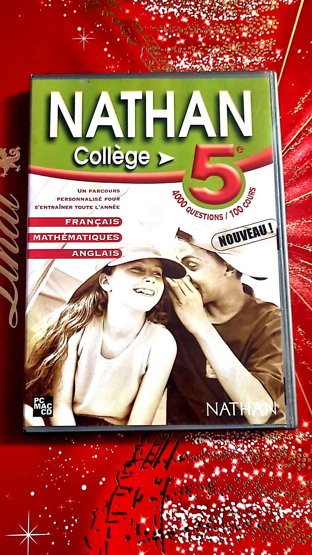 Jeu vidéo PC : nathan college 5eme