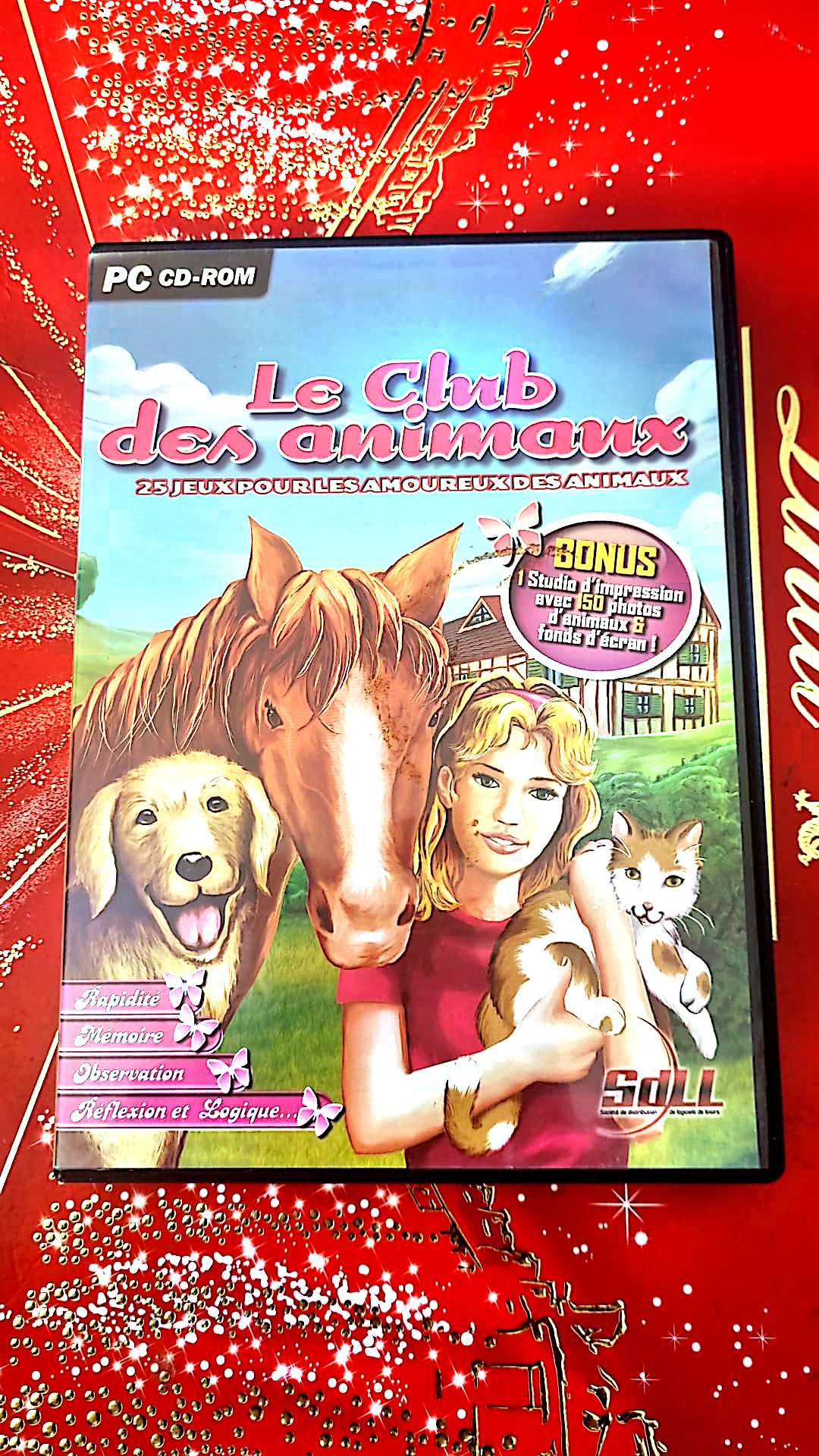 jeu pc le club des animaux vendu en bon etat par blaspo