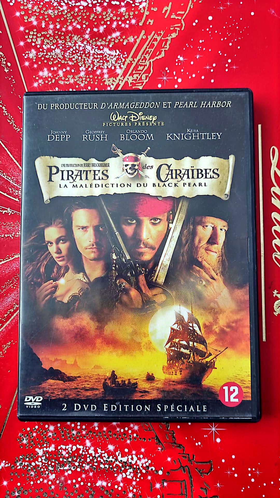 pirates des caraïbes la malédiction du black pearl DVD