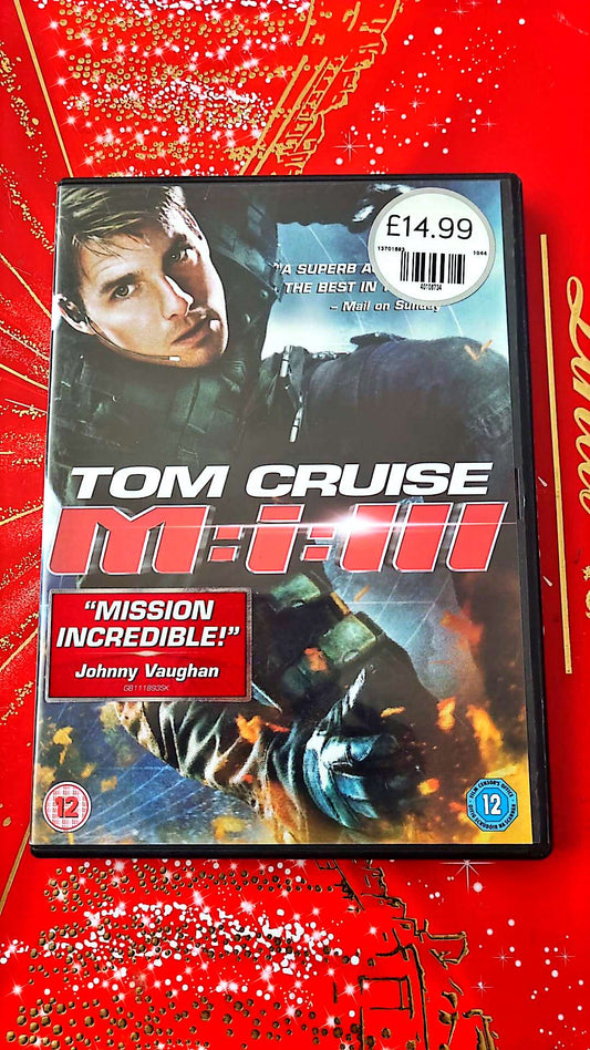 Tom Cruise M:I:III DVD