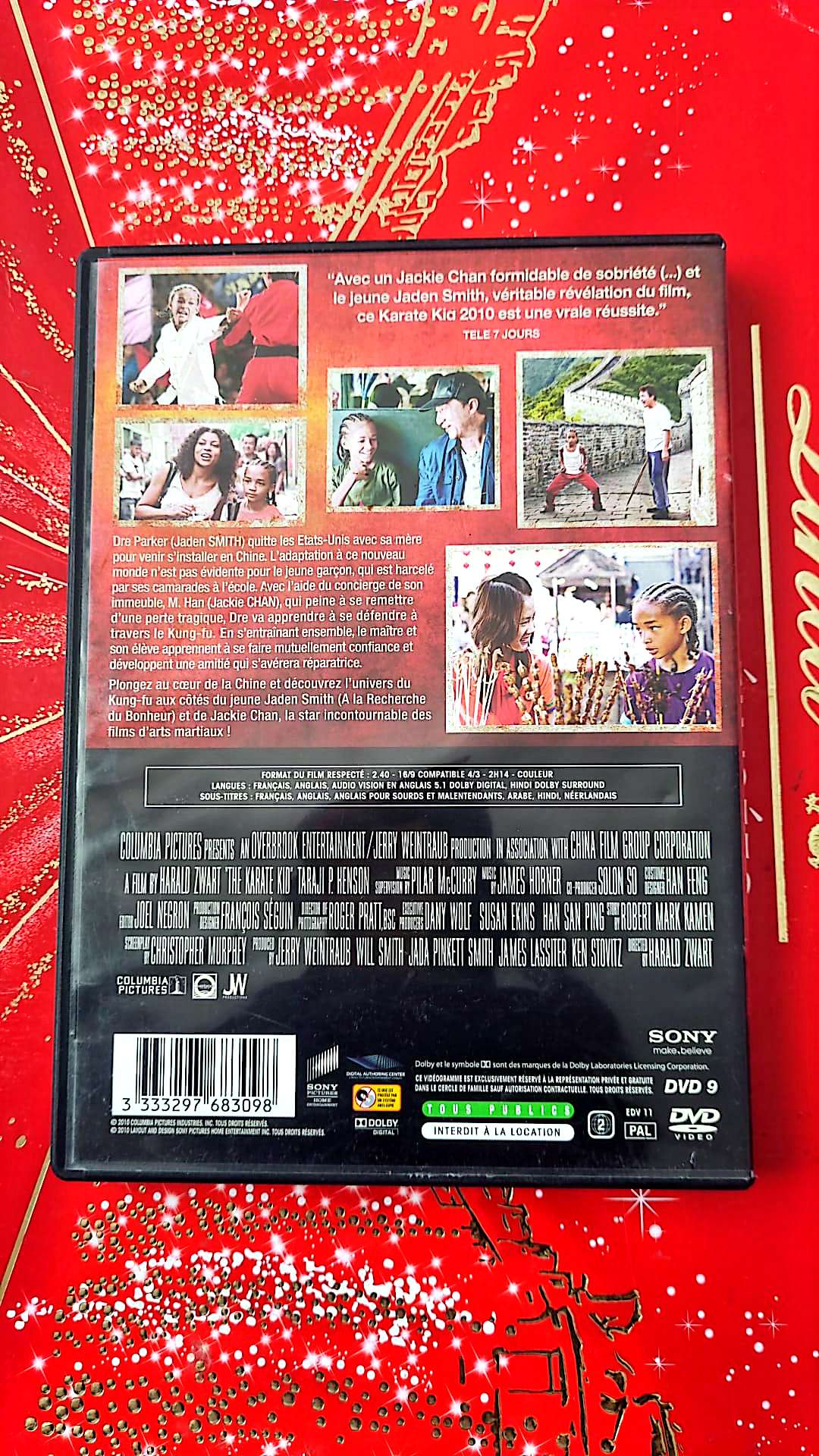 The karaté kid DVD