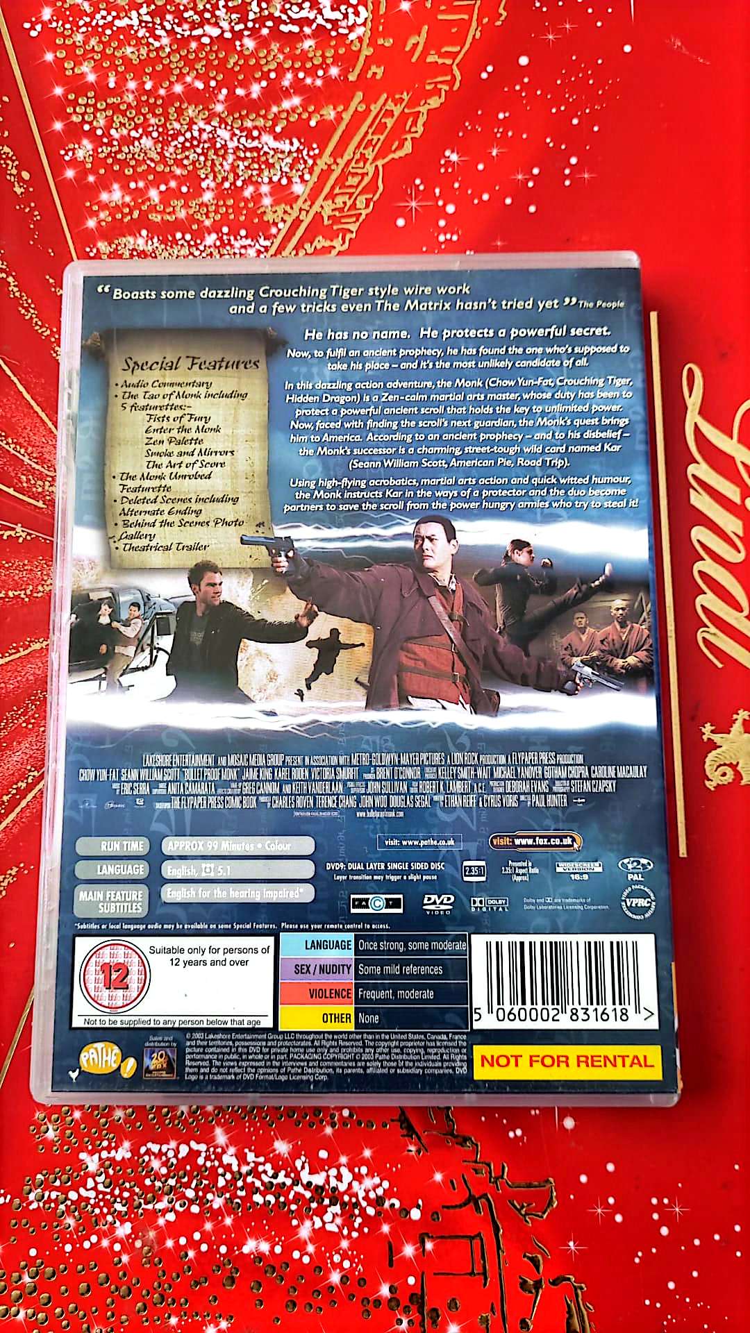 bulletproof Monk film complet en francais DVD