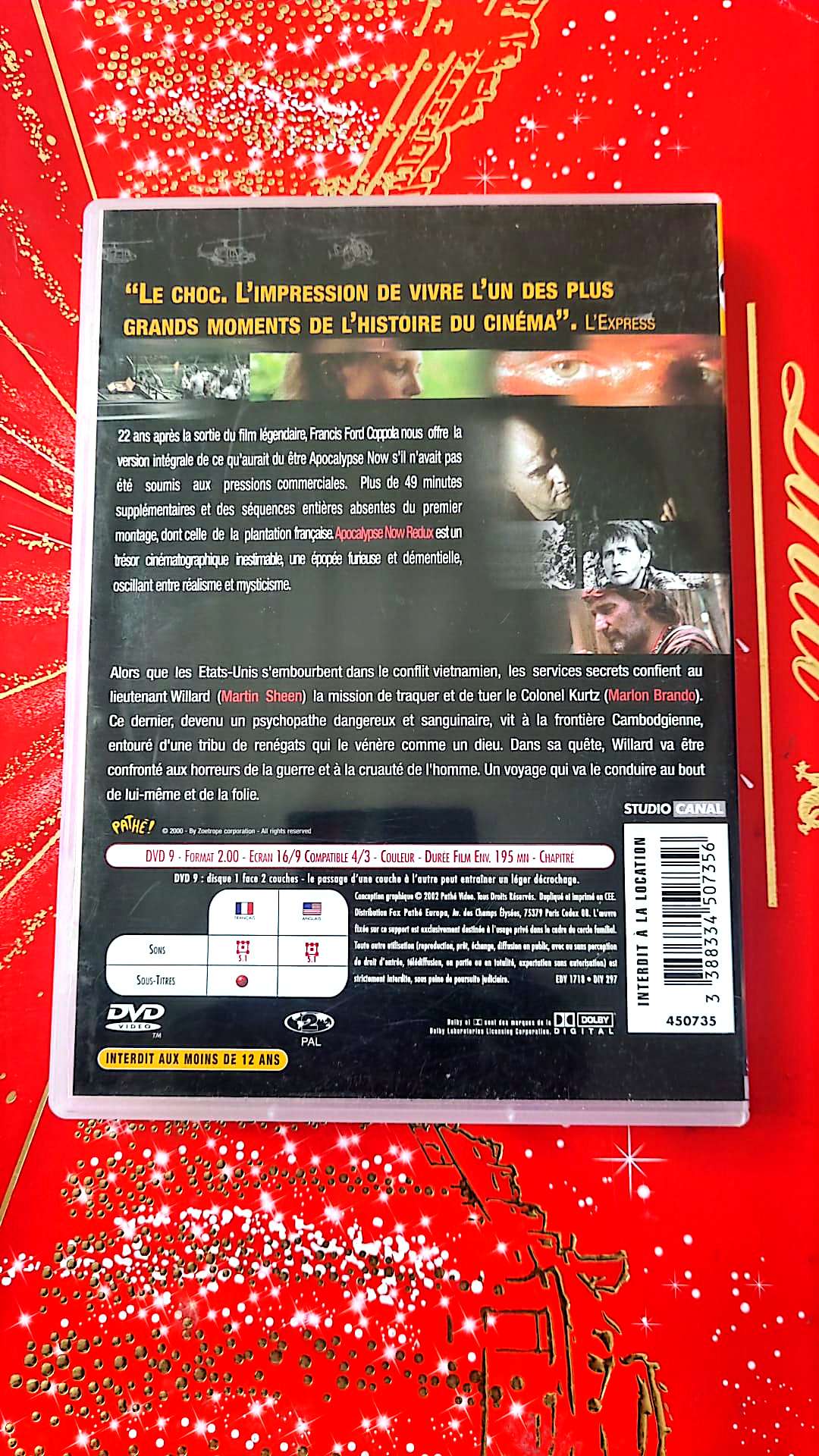 apocalypse now en français DVD