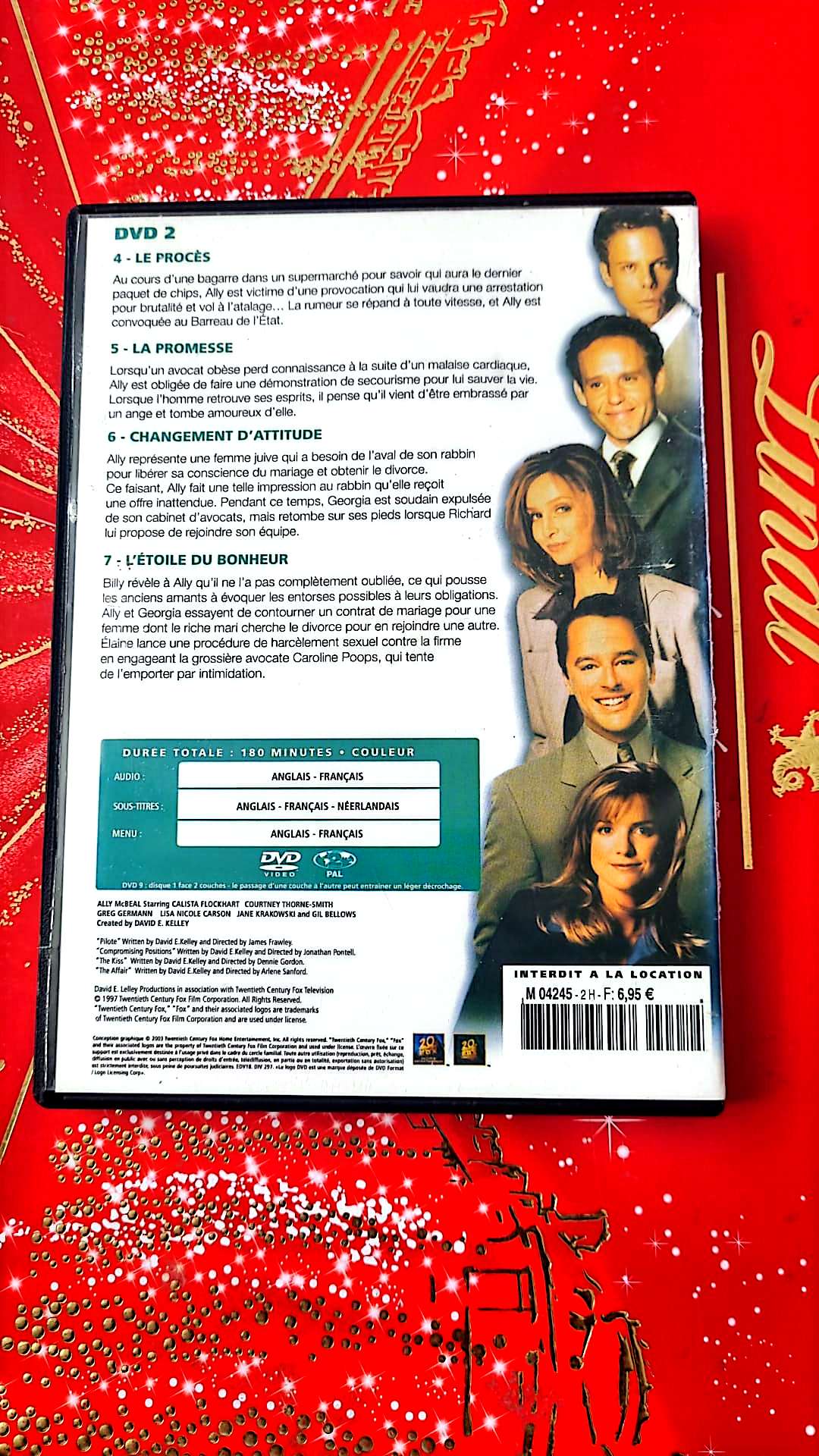 Ally McBeal Saison 1 DVD 2 épisode 4-7