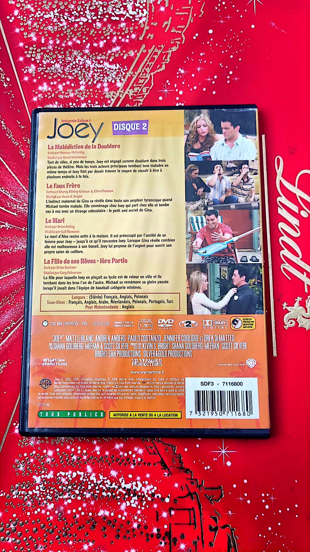 joey disque 2 épisode 5-8 DVD