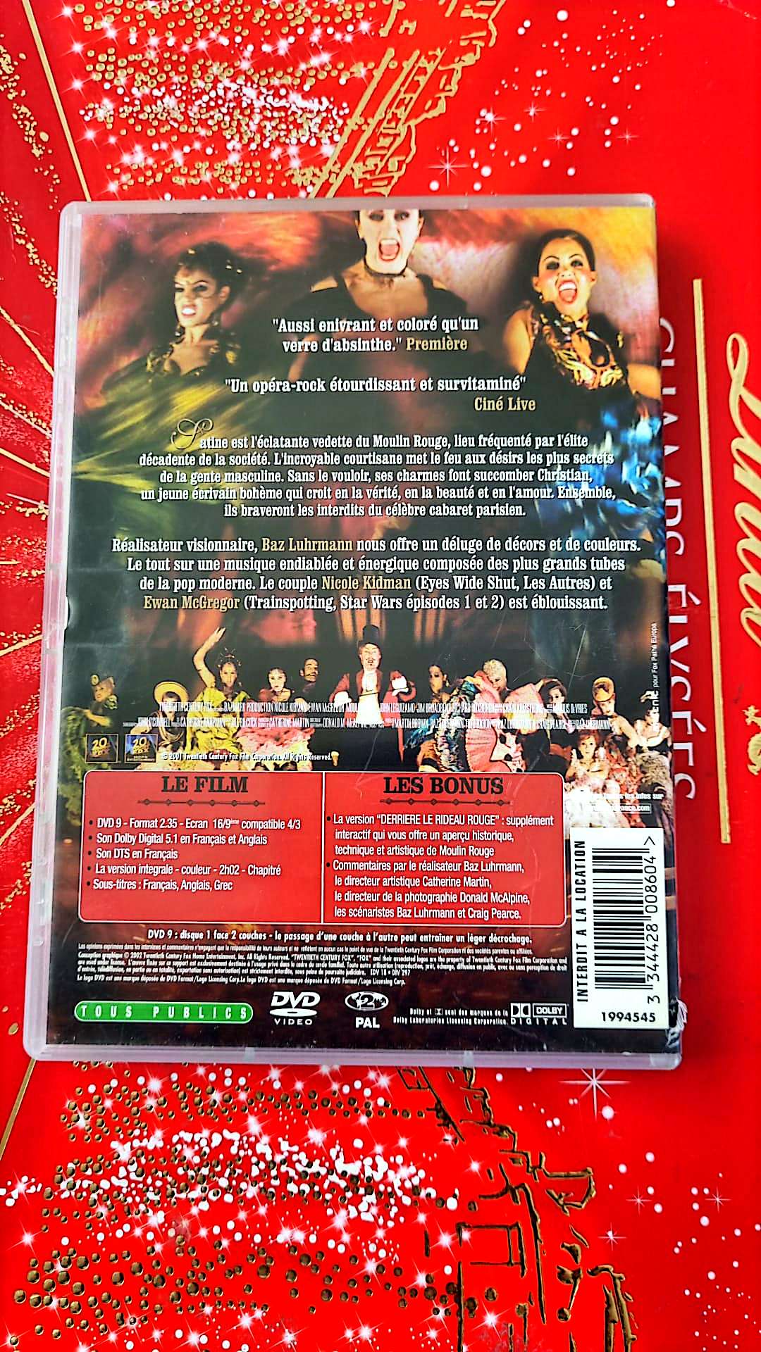 moulin rouge DVD