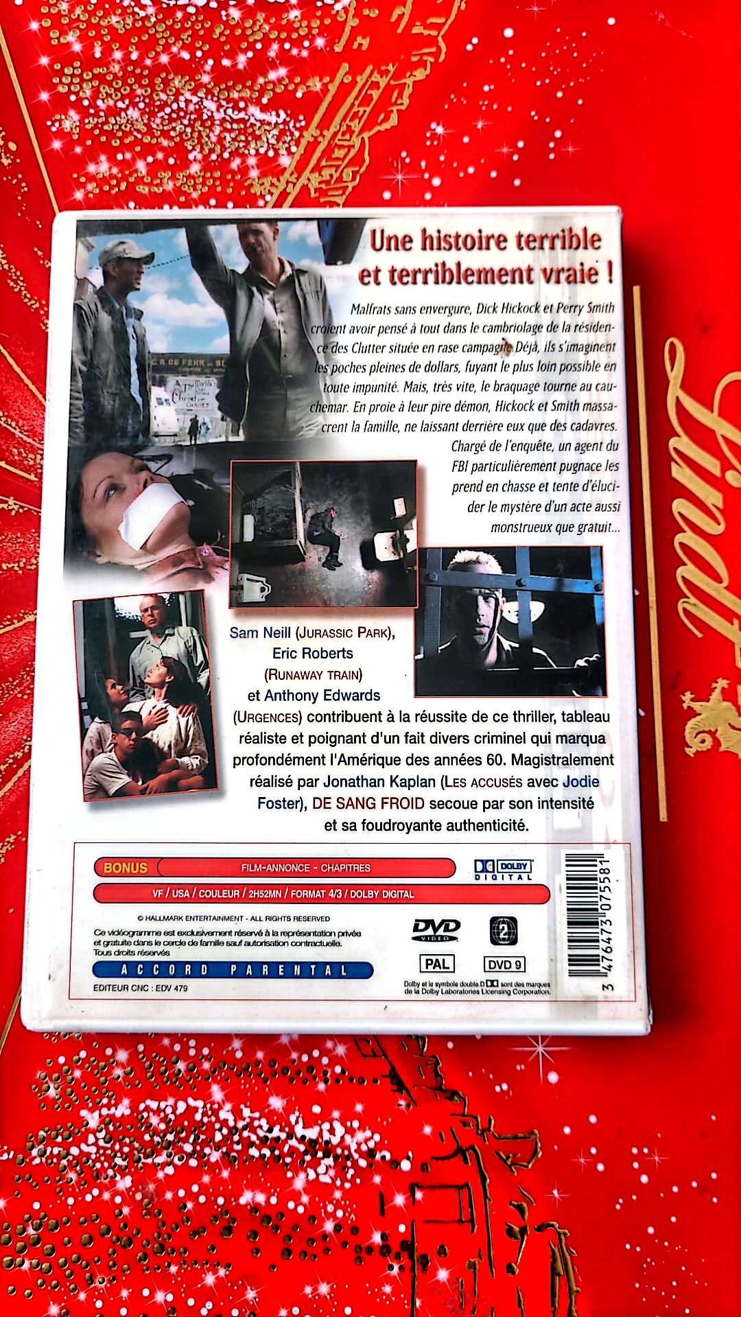 De sang froid le message qui terrifia l'Amérique DVD