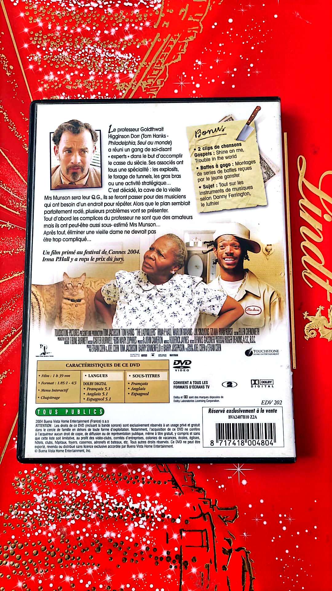 Tom Hanks lady killer film complet en français DVD vendu en bon état Par blaspo