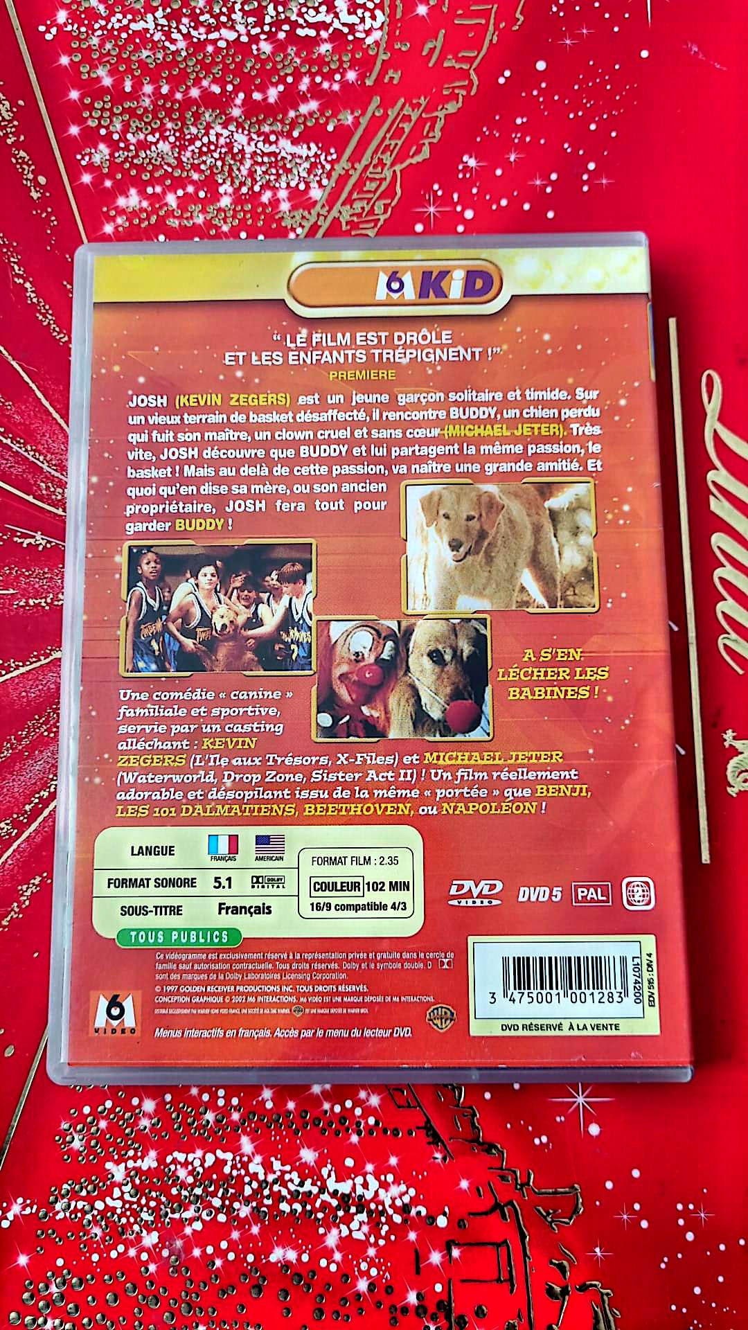 air bud : buddy star des paniers DVD vendu en Bon état Par blaspo