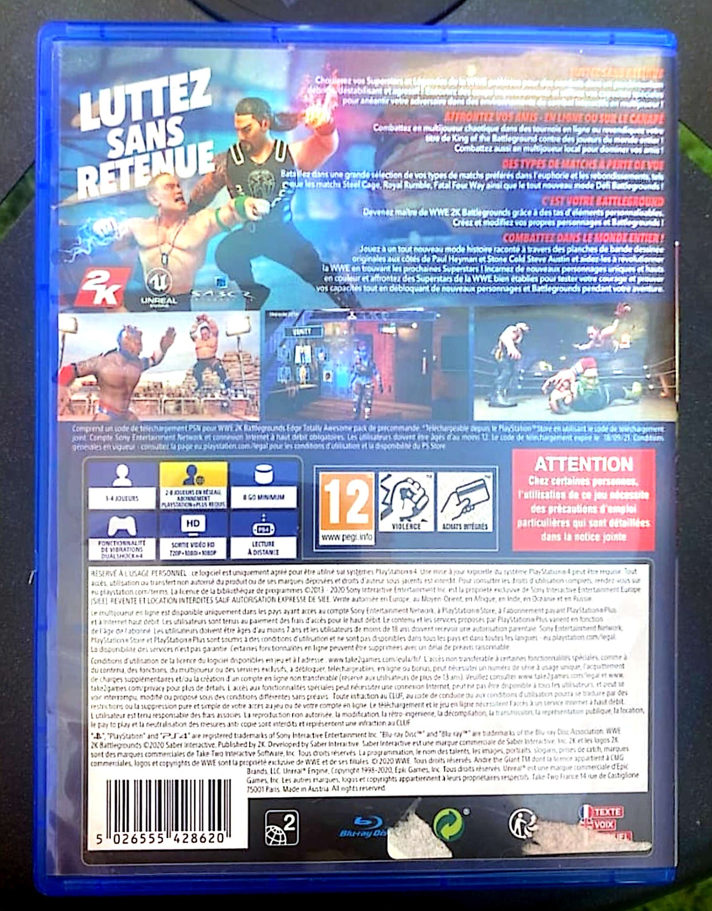 Jeu vidéo PS4 : Battle Grounds