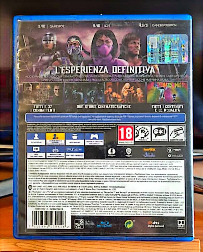 Jeu vidéo PS4 : Mortal Kombat 11 Ultimate Player sur PS4