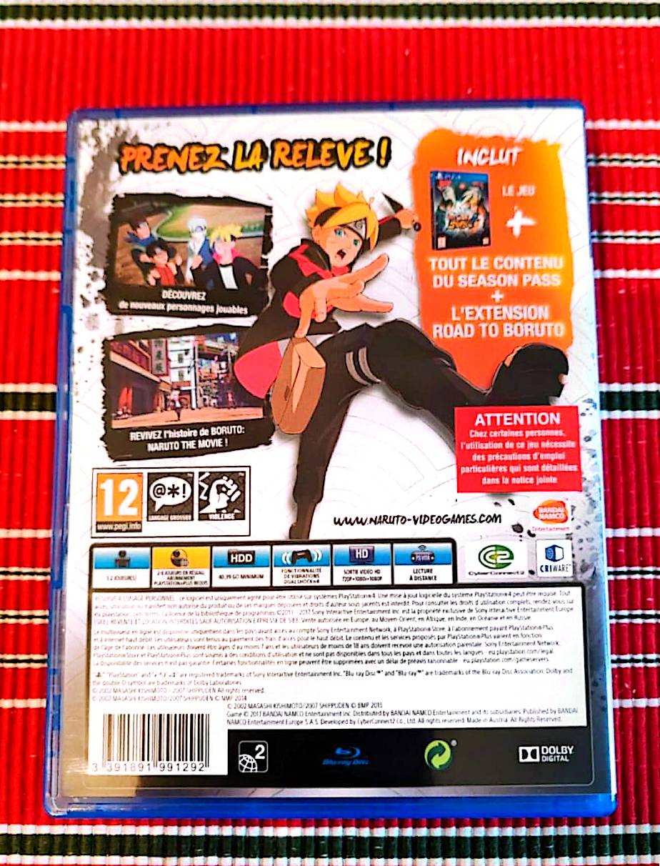 Jeu vidéo PS4 : Naruto Shippuden Ultimate Ninja Storm 4 La Route de Boruto sur PS4