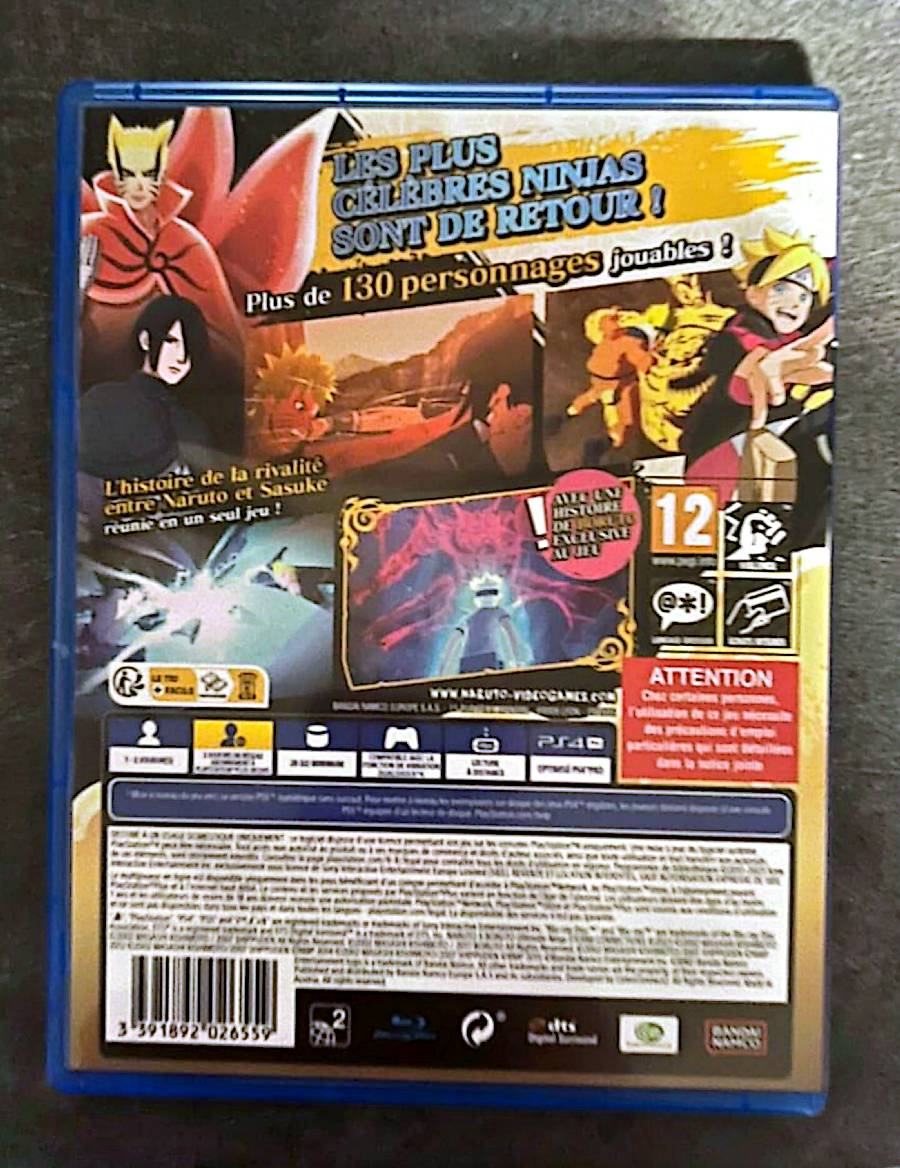 Jeu vidéo PS4 : Naruto Shippuden Ultimate Ninja Storm (PS4)
