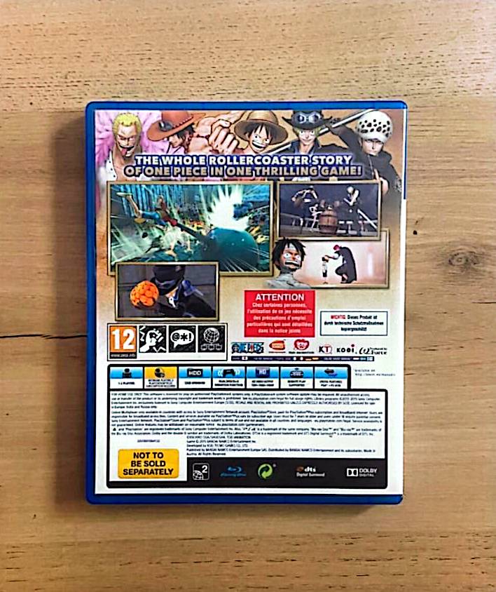 Jeu vidéo PS4 : gameplay de One Piece Pirate Warriors 3 sur PS4