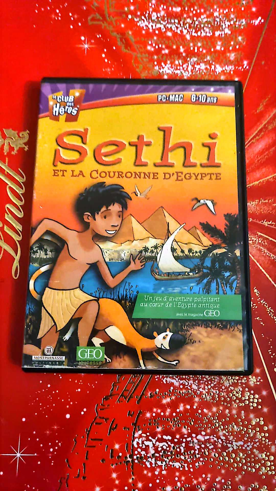 Jeu vidéo PC : mac:6-10ans sethi et la couronne d’Égypte