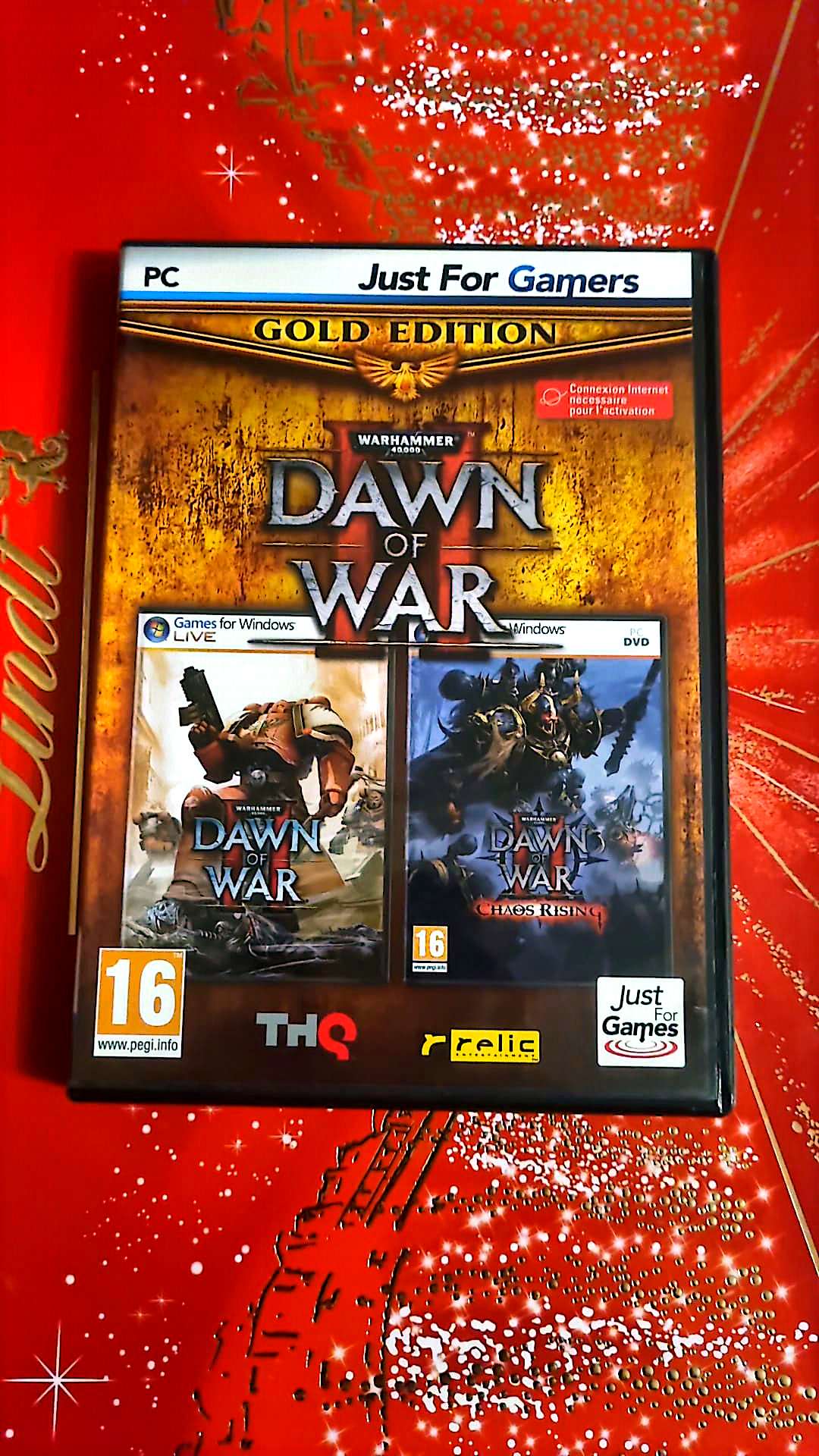 Jeu vidéo PC : gold edition dawn of war
