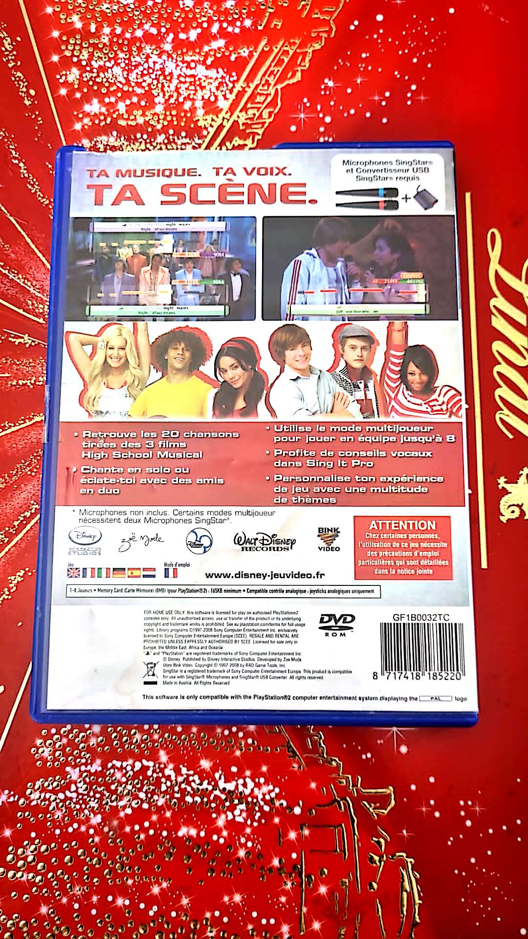 ps2 disney sing it high school musical 3 vendu en bon etat par blaspo