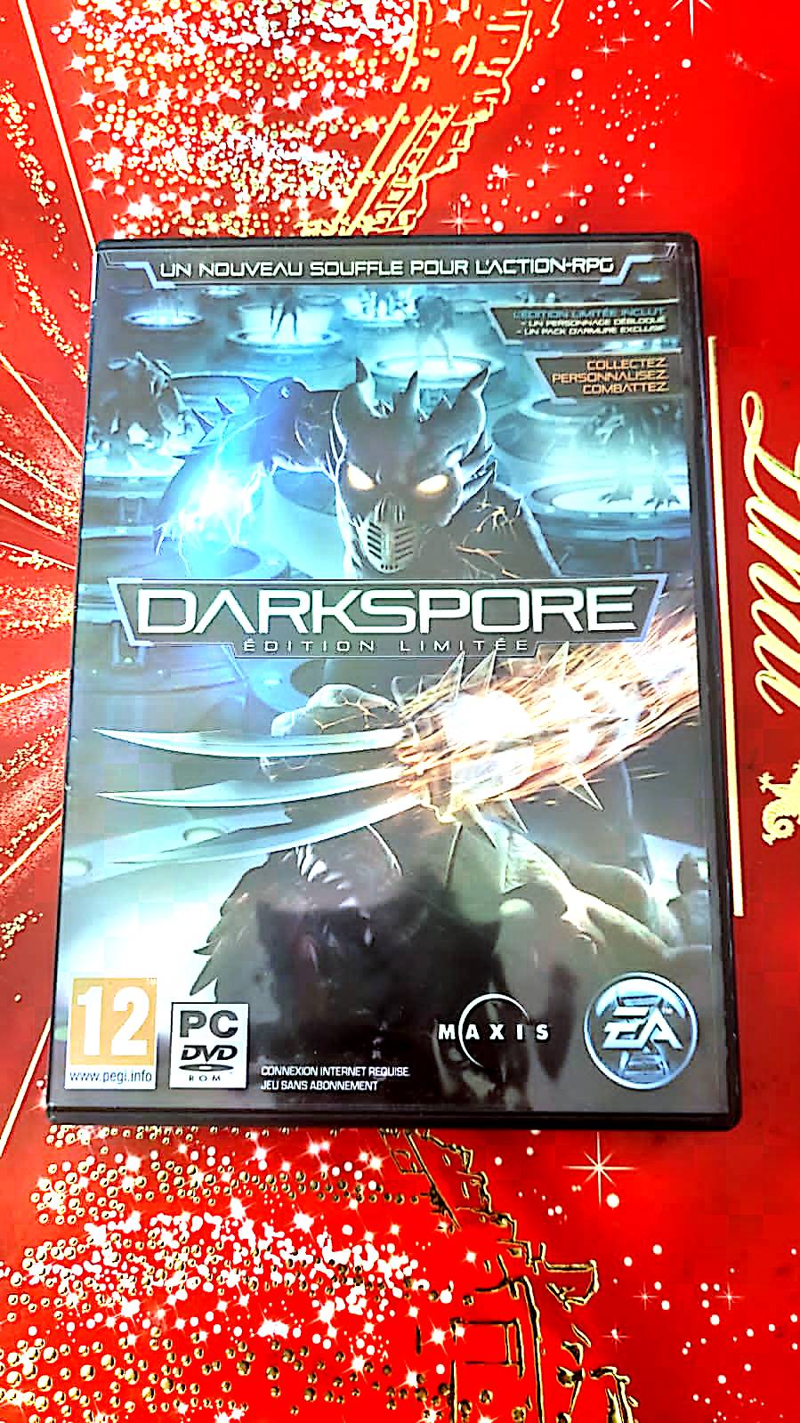 jeu pc darkspore vendu en bon etat par blaspo