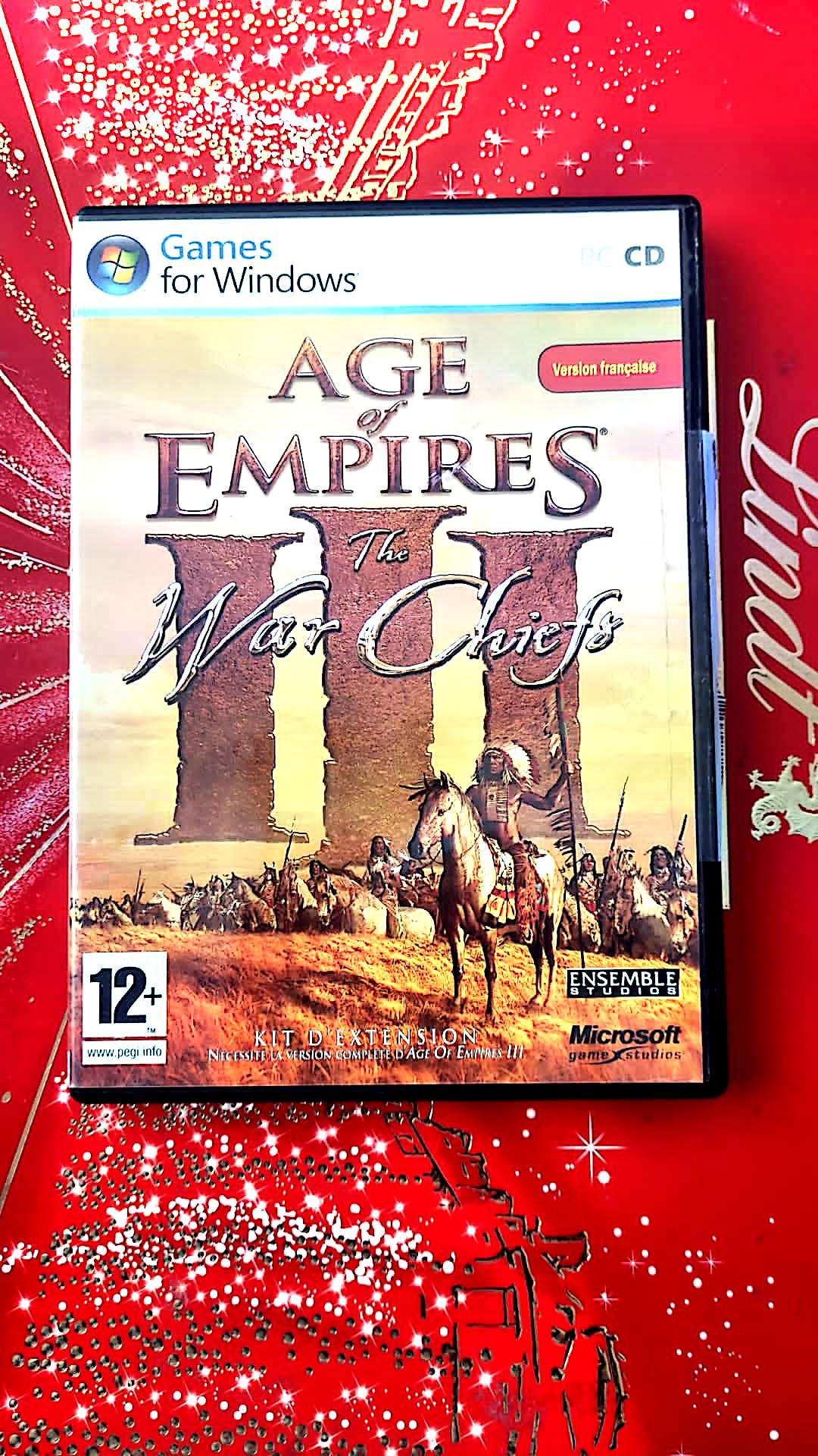jeu pc ages of empires the warchiefs III vendu en bon etat par blaspo