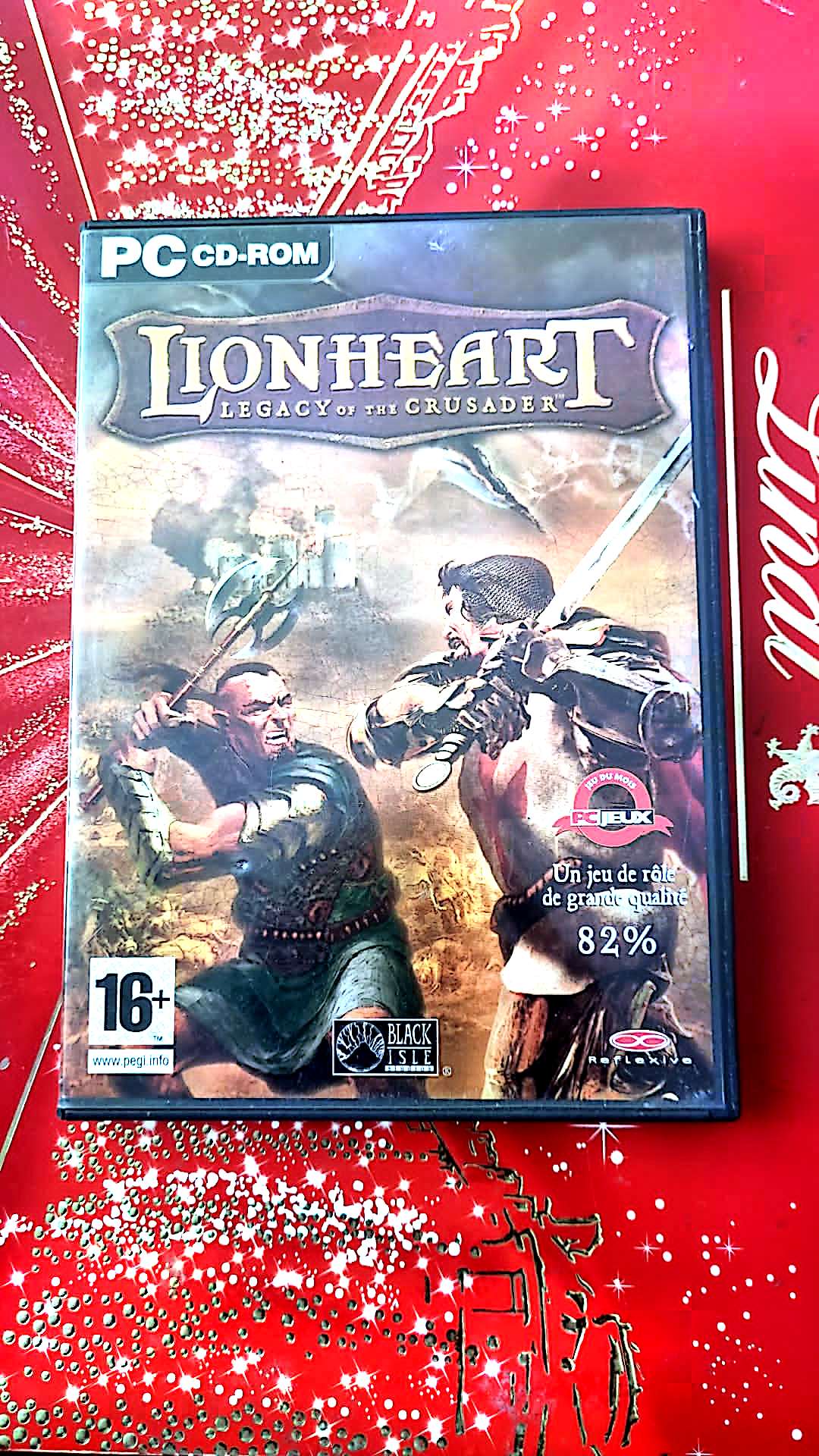 jeu pc lionheart legacy of the crusader vendu en bon etat par blaspo
