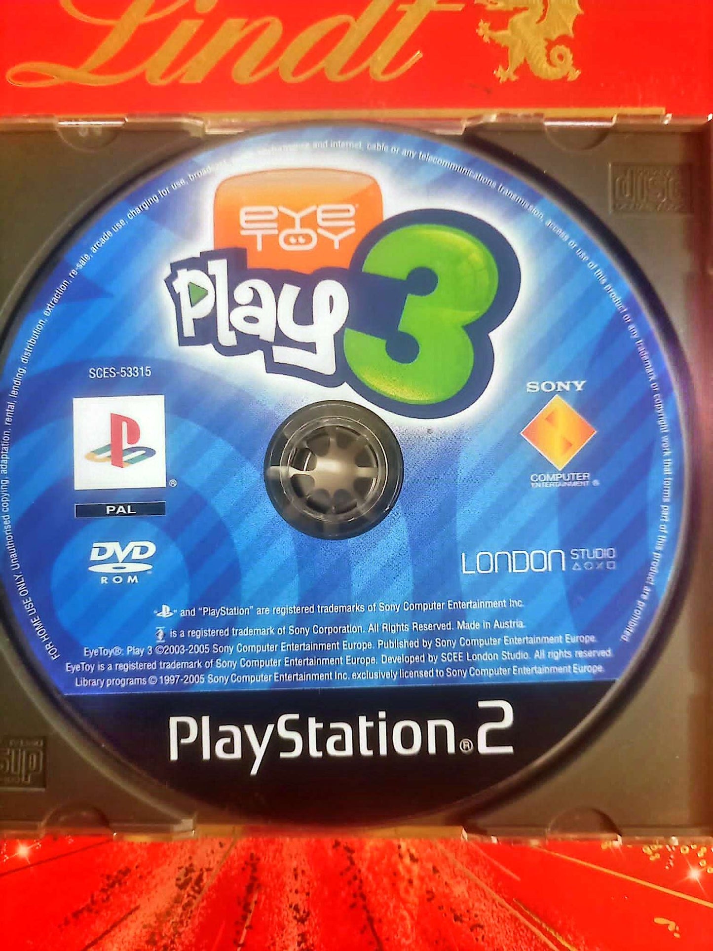 EyeToy Play 3 – Jeu PS2 – CD seul – Sans boîtier – Version PAL jeu ps2