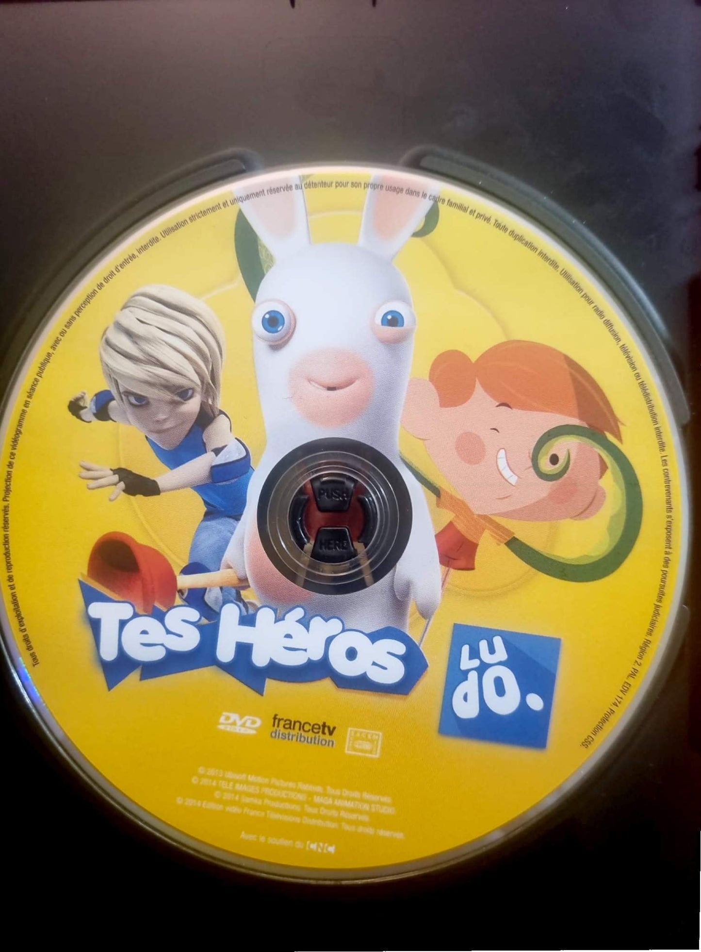 Tes Héros – DVD Animation Jeunesse – Sans boîtier – Fonctionnel