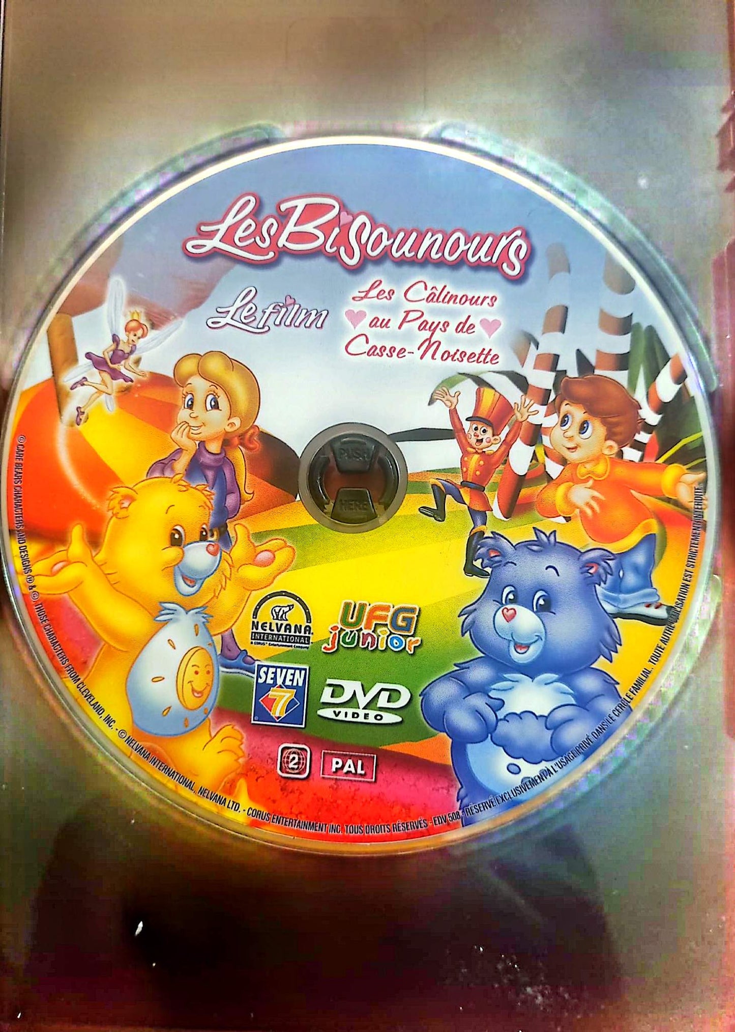 Les Bisounours – Les Câlinours au Pays de Casse-Noisette – DVD – Sans boîtier – Fonctionnel