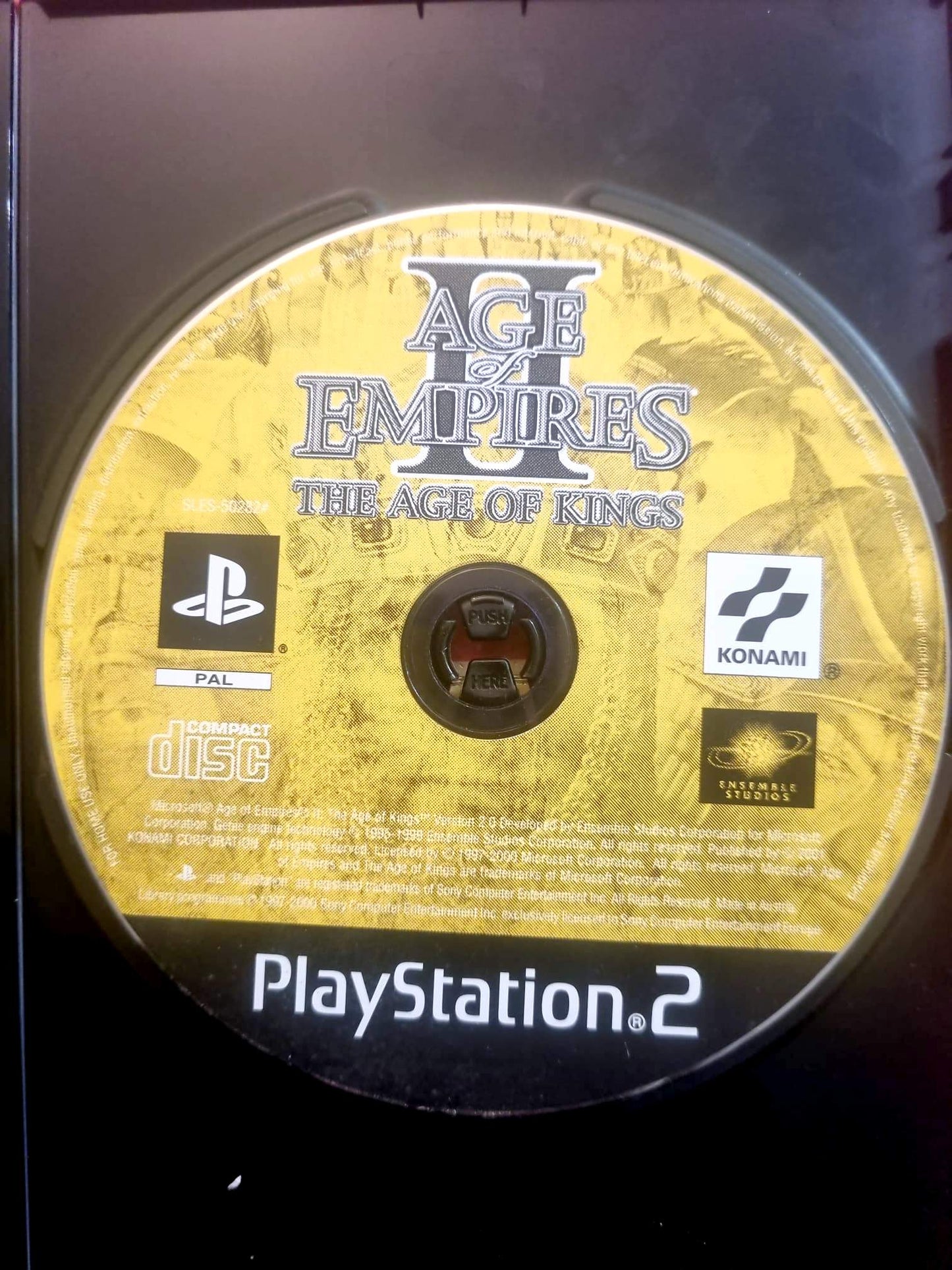 Age of Empires II – The Age of Kings – Jeu PS2 – Disque seul – Fonctionnel – Sans boîtier – PAL