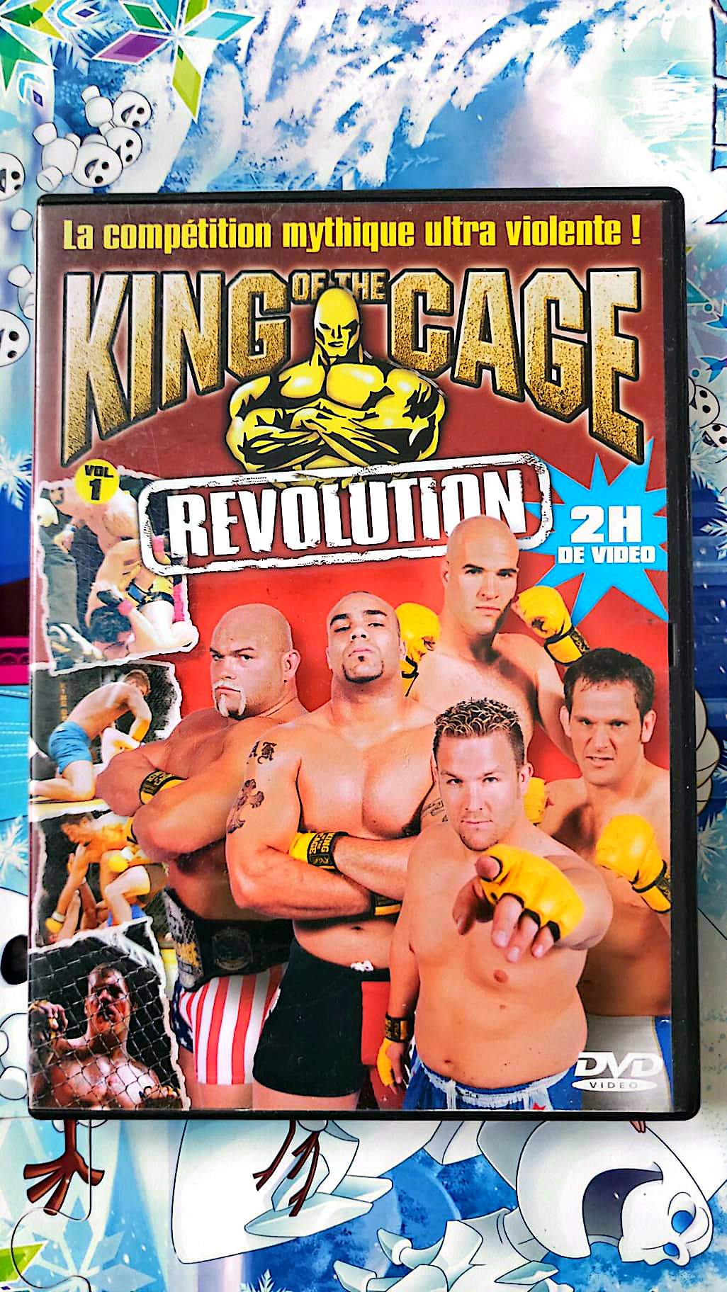 King of the Cage Revolution Vol 1 DVD MMA Combat Cage Fight Tournoi Arts Martiaux Version Française
