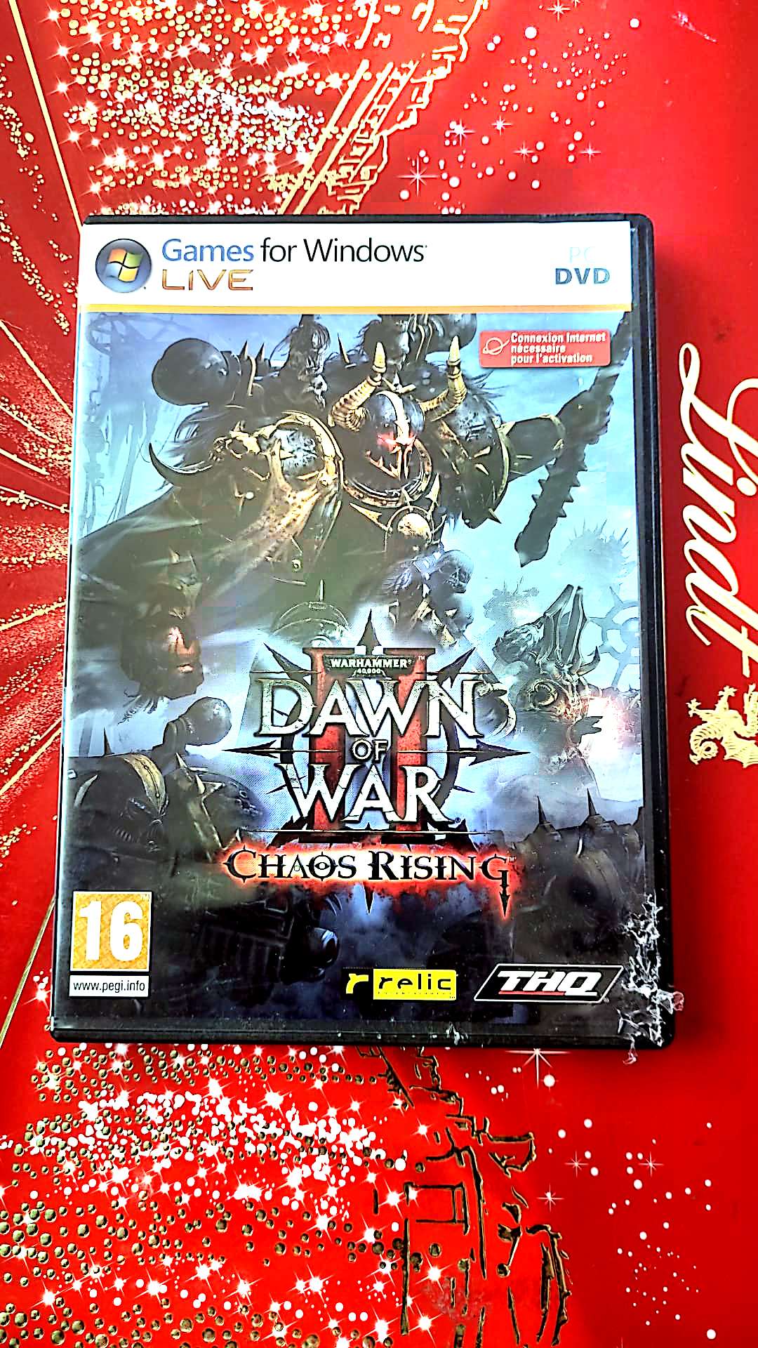 jeu pc dawn of war chaos rising II vendu en bon etat par blaspo