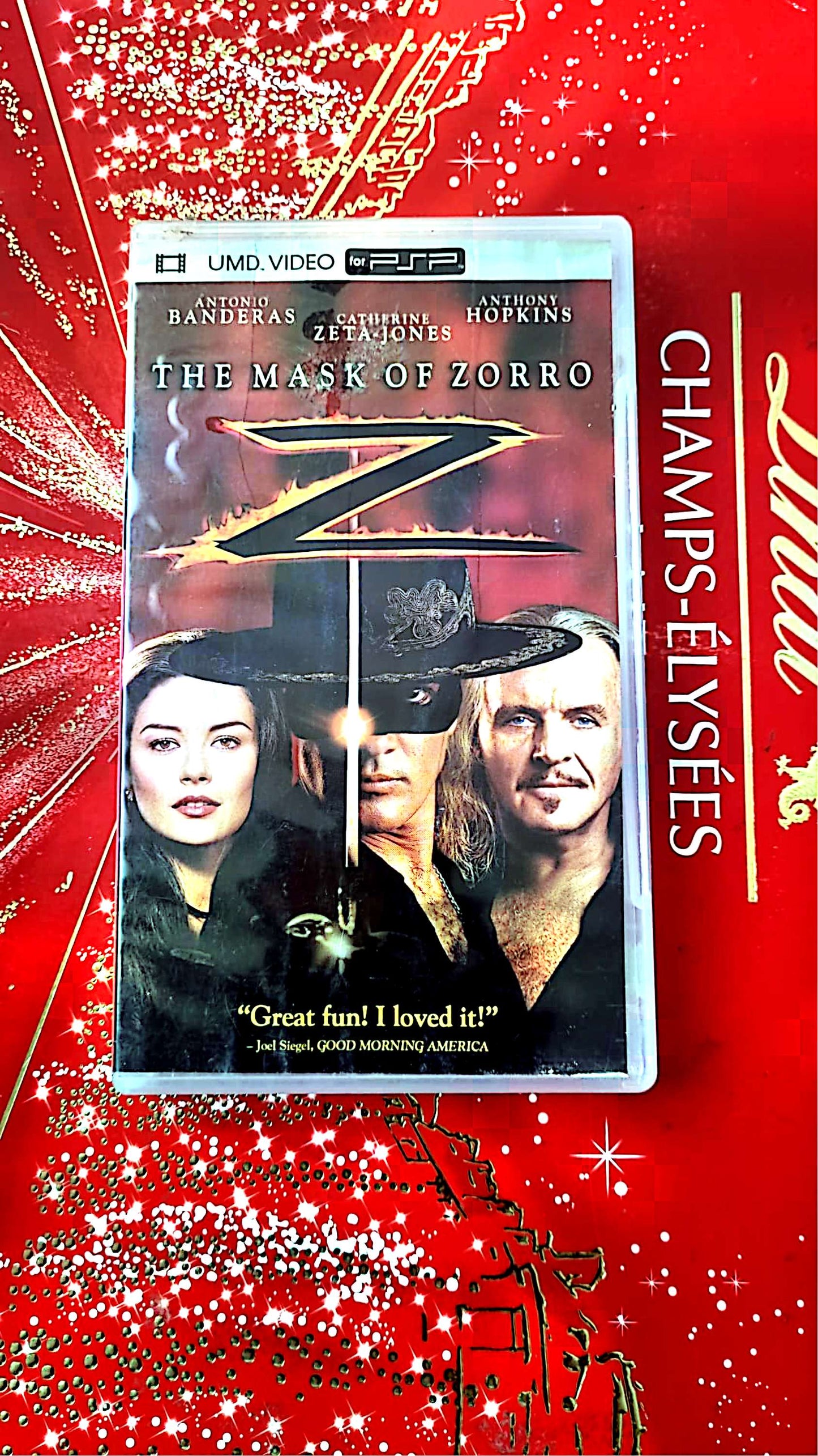 The Mask of Zorro – UMD Vidéo pour PSP vendu en bon etat par blaspo