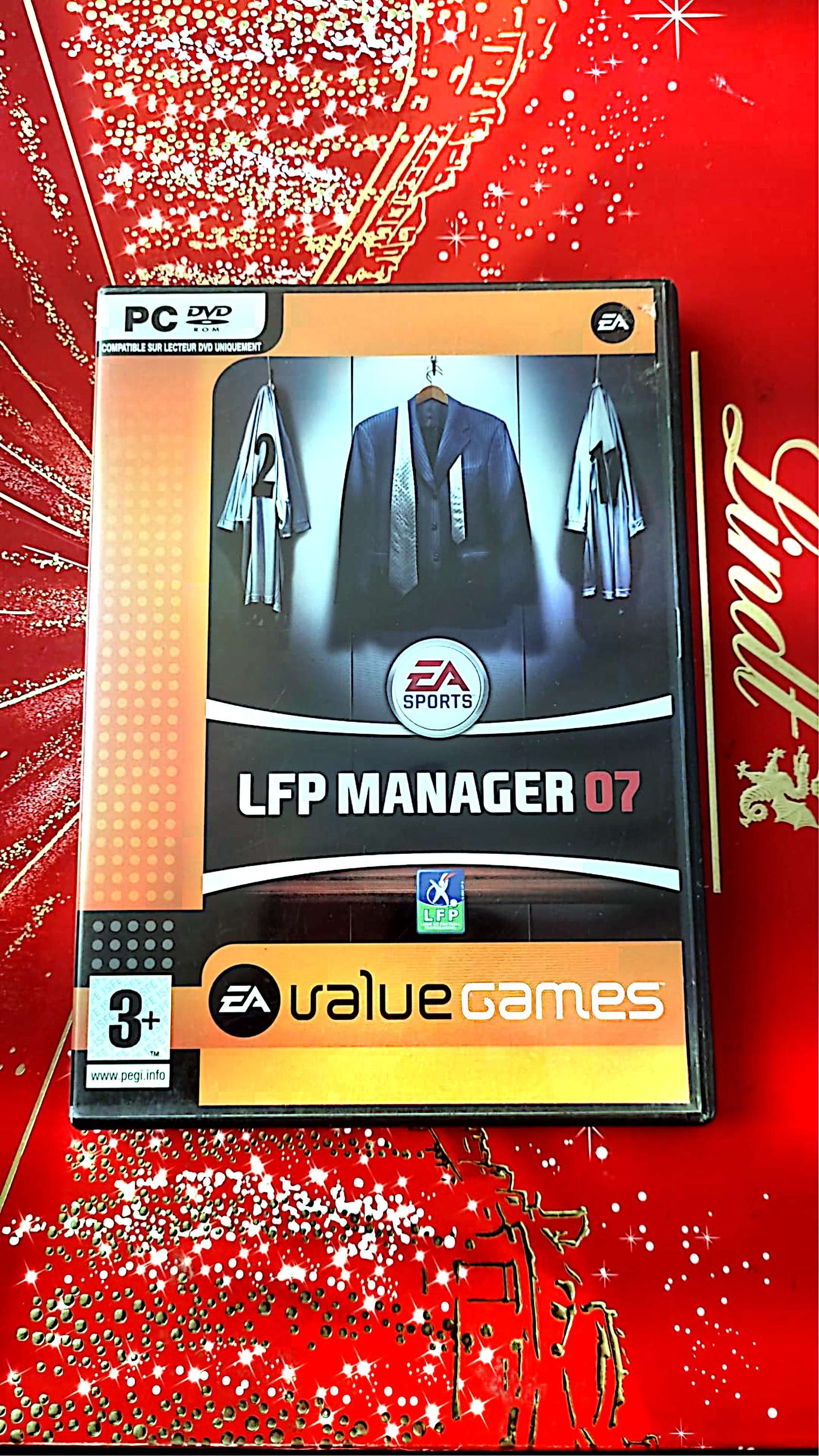 jeu pc ea sports lfp manager 07 vendu en bon etat par blaspo