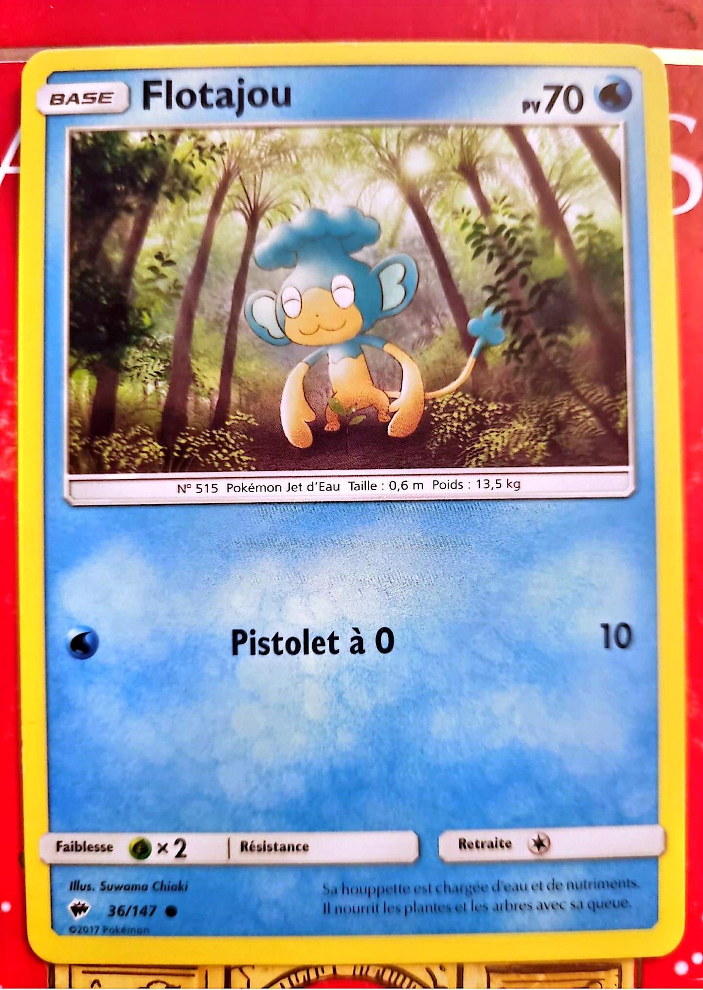 Carte Pokémon Flotajou PV 70 – Base – Carte Officielle – Française