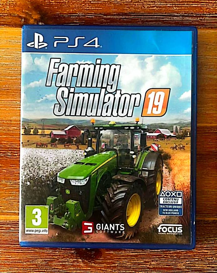 Jeu vidéo PS4 : farming simulator 19 ps4 (simulateur d'agriculture 19 ps4)