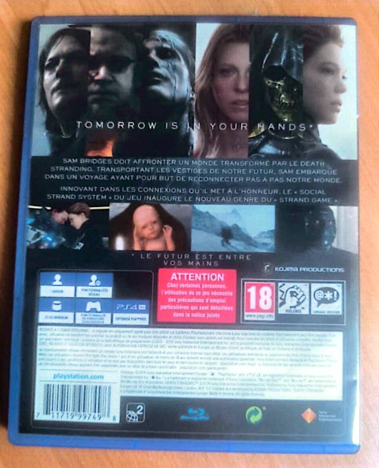 Jeu vidéo PS4 : death stranding ps4 (Death Stranding sur PS4)