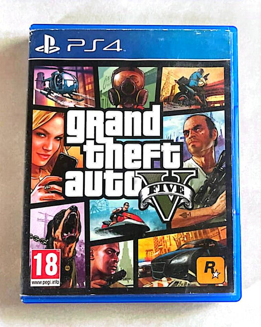 Jeu vidéo PS4 : grand theft auto v ps4 (Grand Theft Auto V sur PS4)