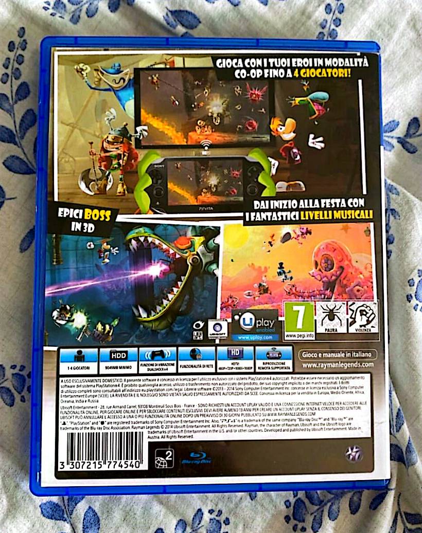 Jeu vidéo PS4 : rayman legends ps4 (Rayman Legends PS4)