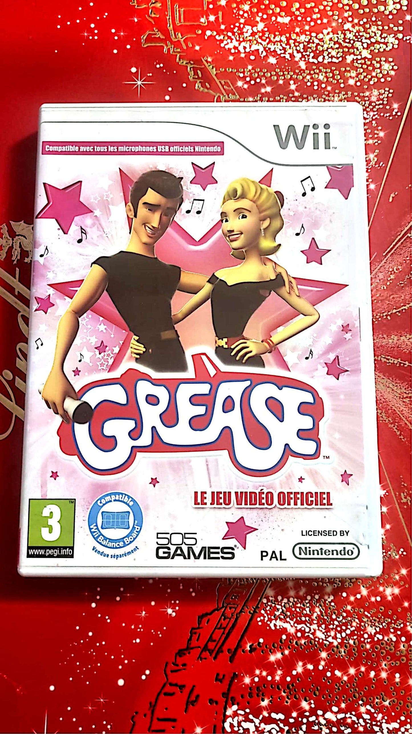 jeu wii grease vendu en bon etat par blaspo