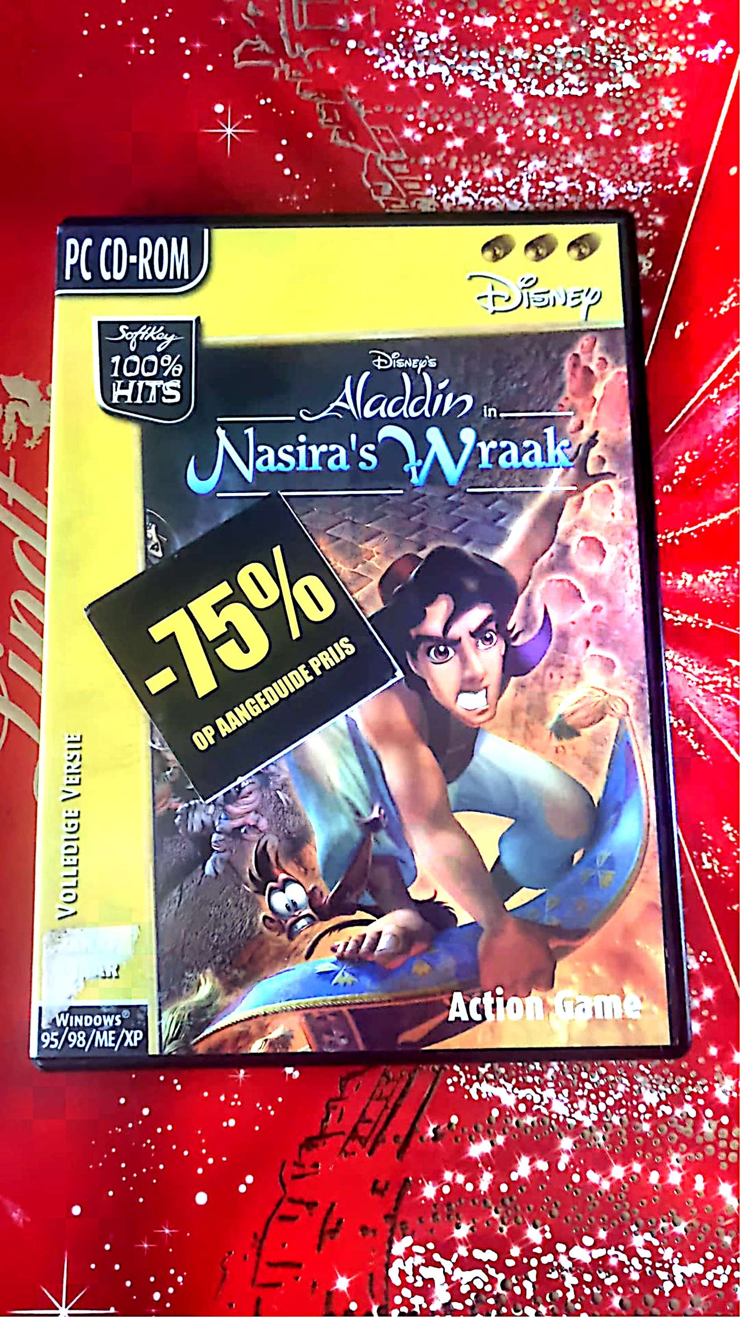 Disney’s Aladdin in Nasira’s Revenge (PC CD-ROM, Jeu d’Action Aventure, Version Néerlandaise)
