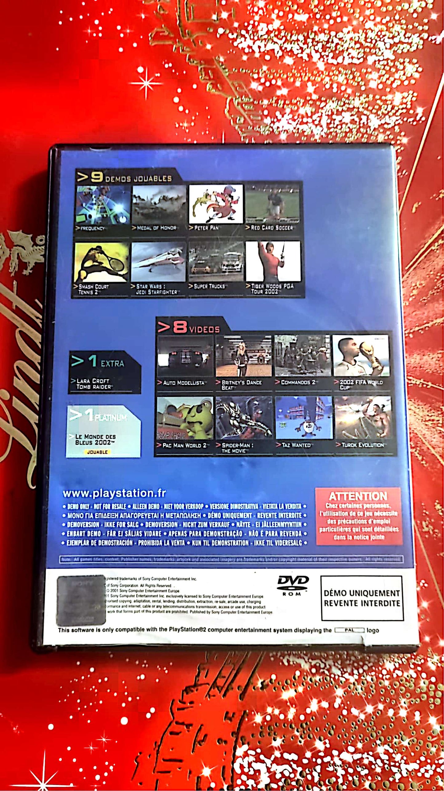 PlayStation 2 Magazine CD 21 – Démo jouable Smash Court Tennis 2 + 9 jeux (PS2) vendu en bon etat par blaspo